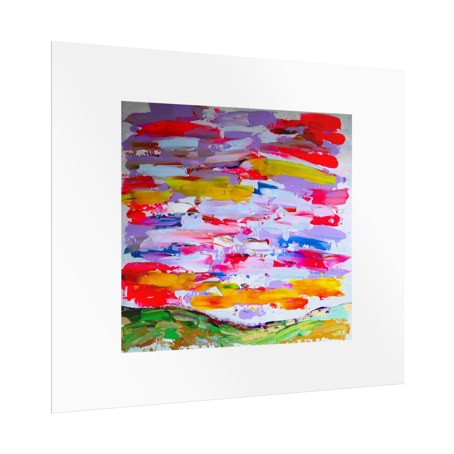 Sunny day in may by Norman Barrett Wall Art Print