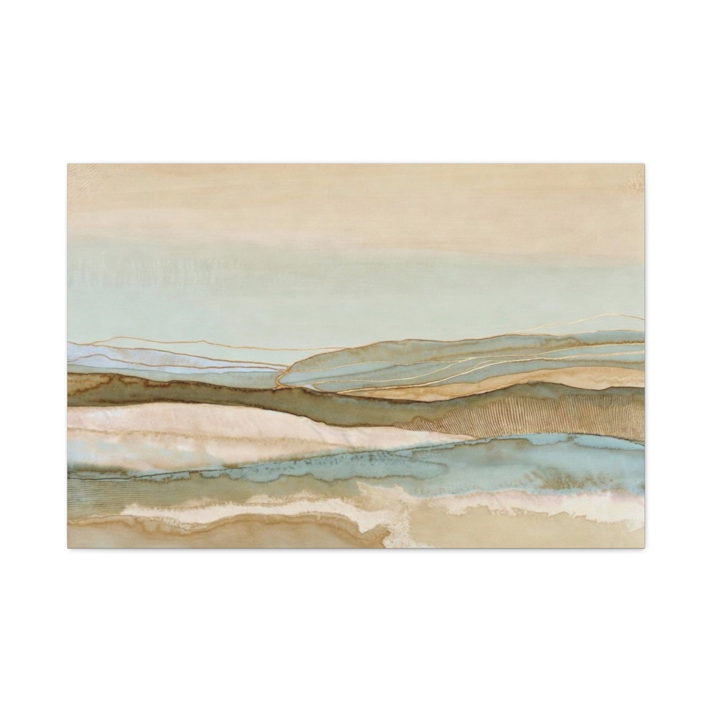 Coastal Abstract Canvas