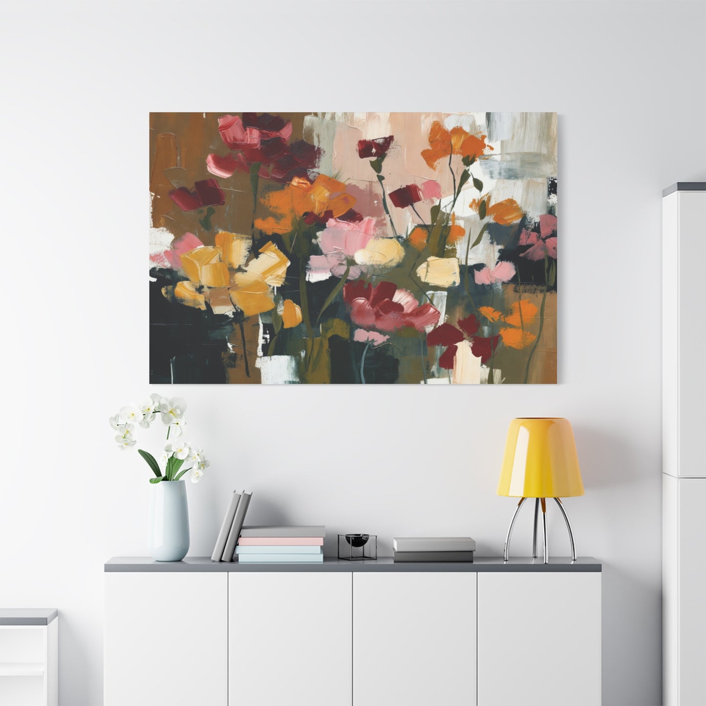 Flowers Matte Canvas, Stretched, 1.25"