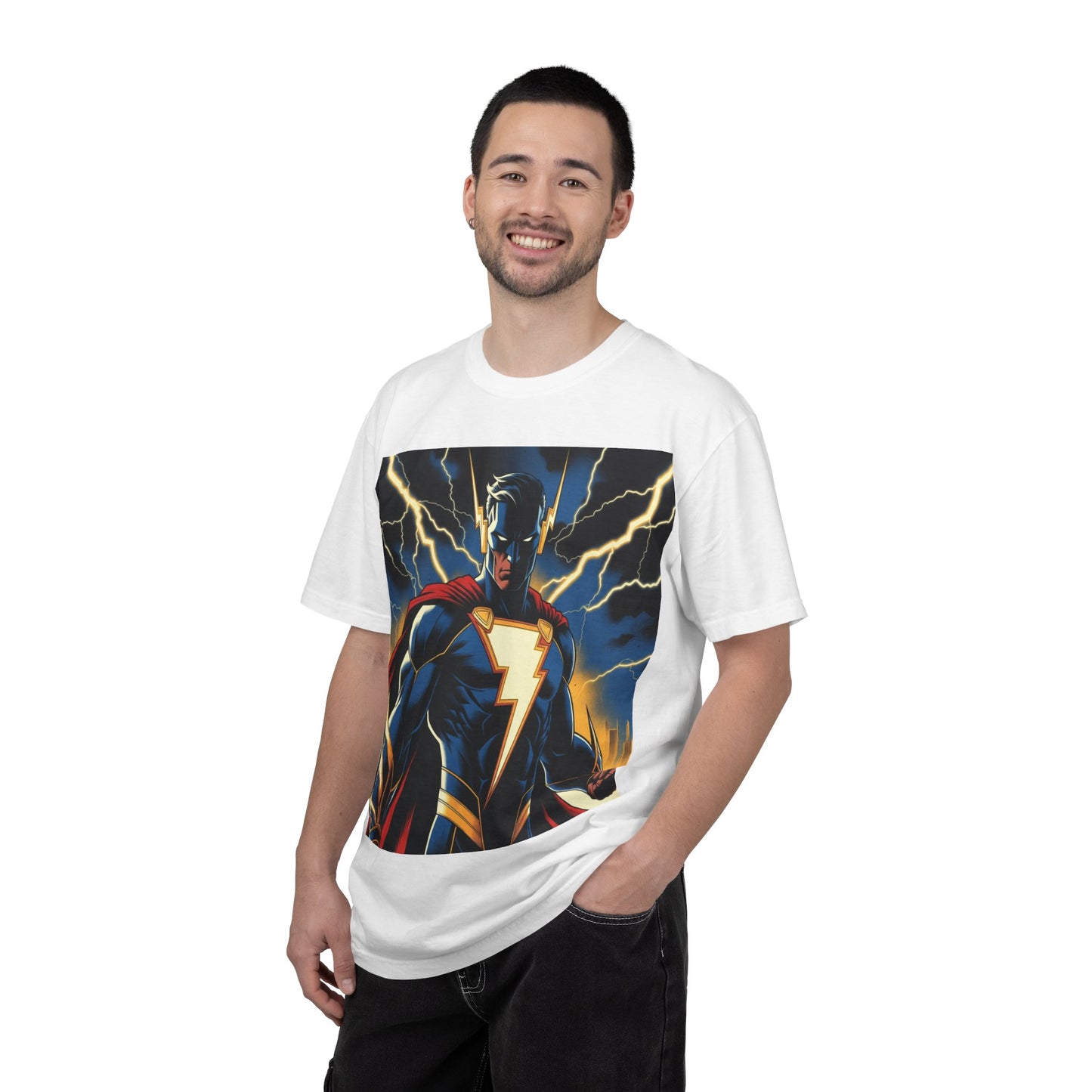 Unisex Superhero Garment-Dyed T-shirt