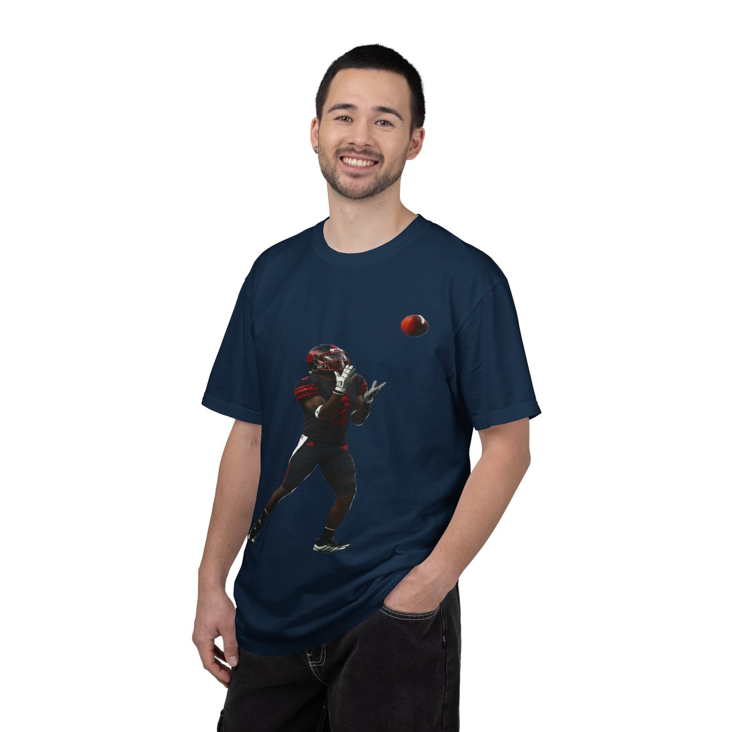 Football Player Catch T-Shirt
