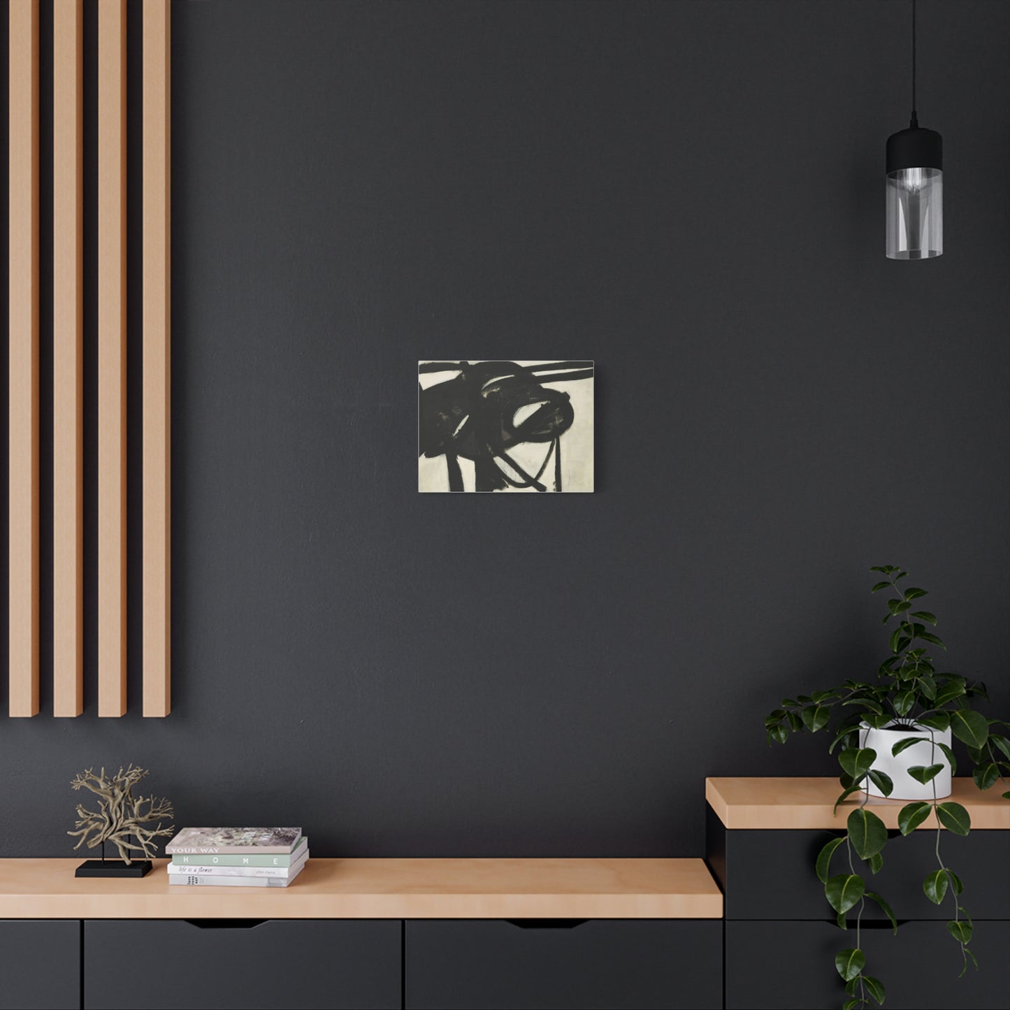 Chief by Franz Kline Abstract Matte Canvas Wall Art