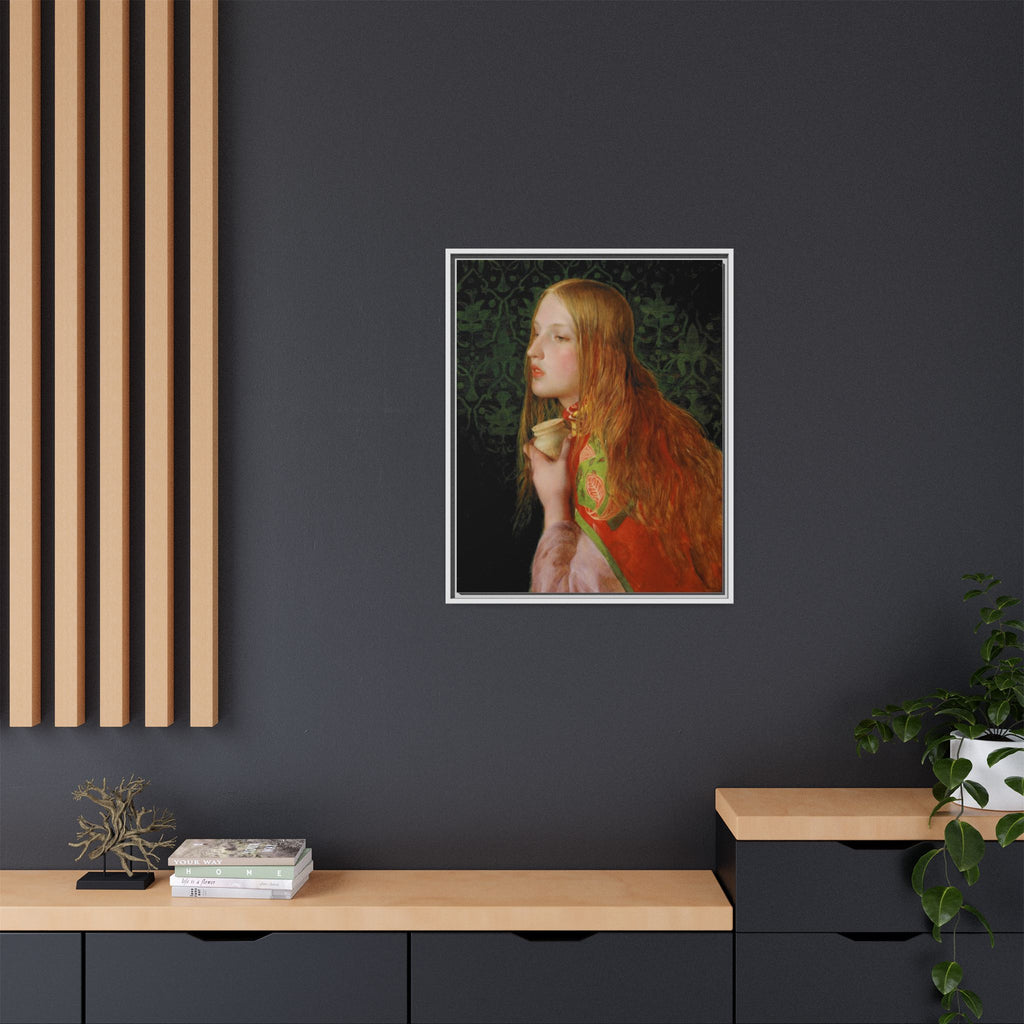 Mariya Magdalena by Frederick Sandys Framed Matte Canvas Wall Art Print