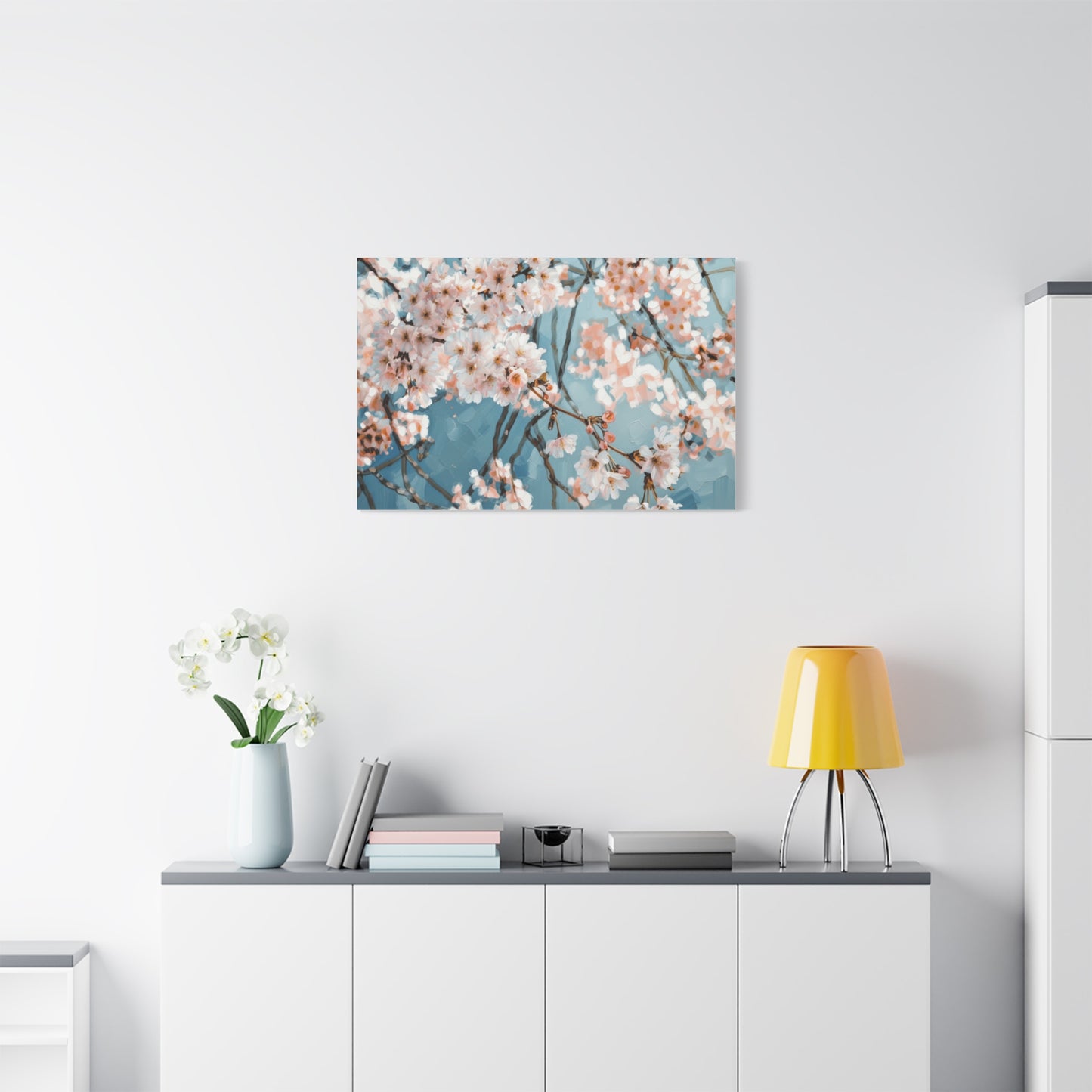 Cherry Blossom Matte Canvas Wall Art – Stretched 1.25"