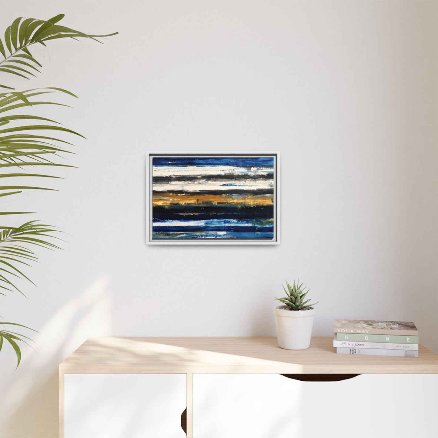 Tiny Buddha by Todd Williamson Framed Matte Canvas Abstract  Wall Art