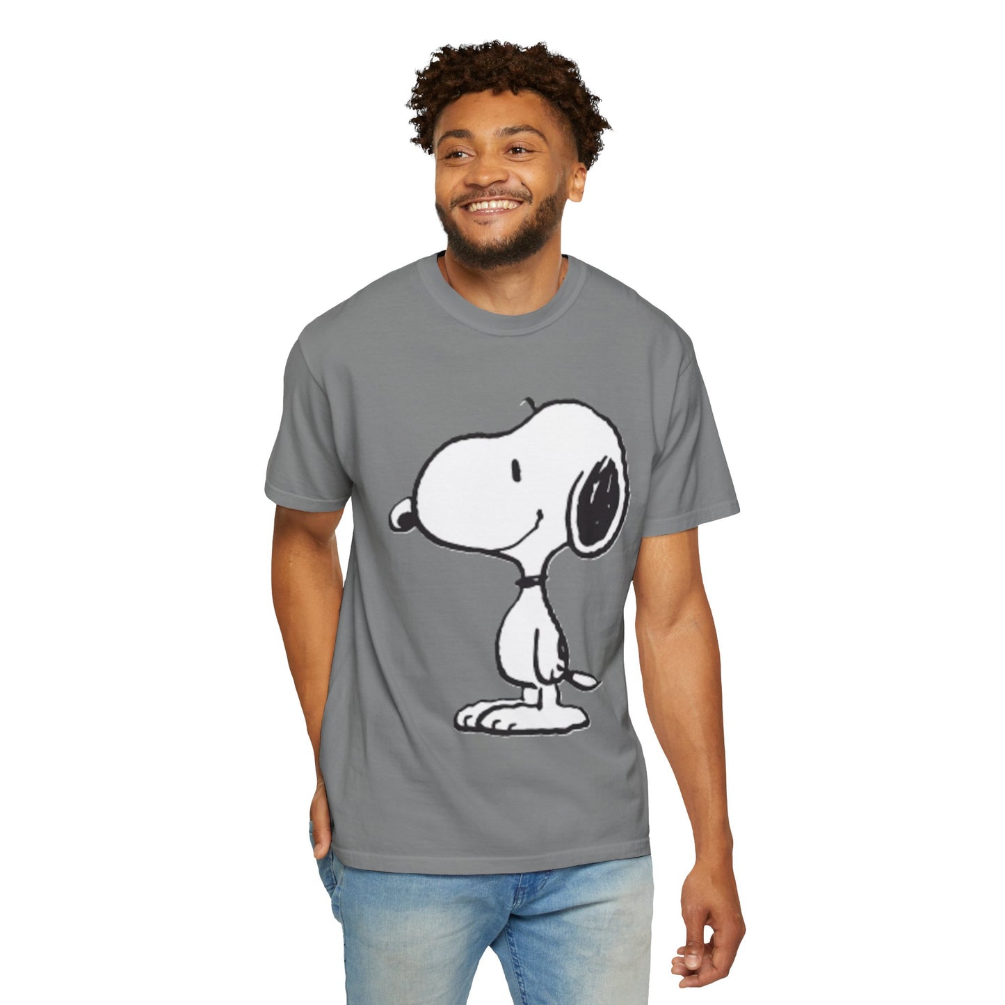 Classic Snoopy Unisex Garment-Dyed T-shirt