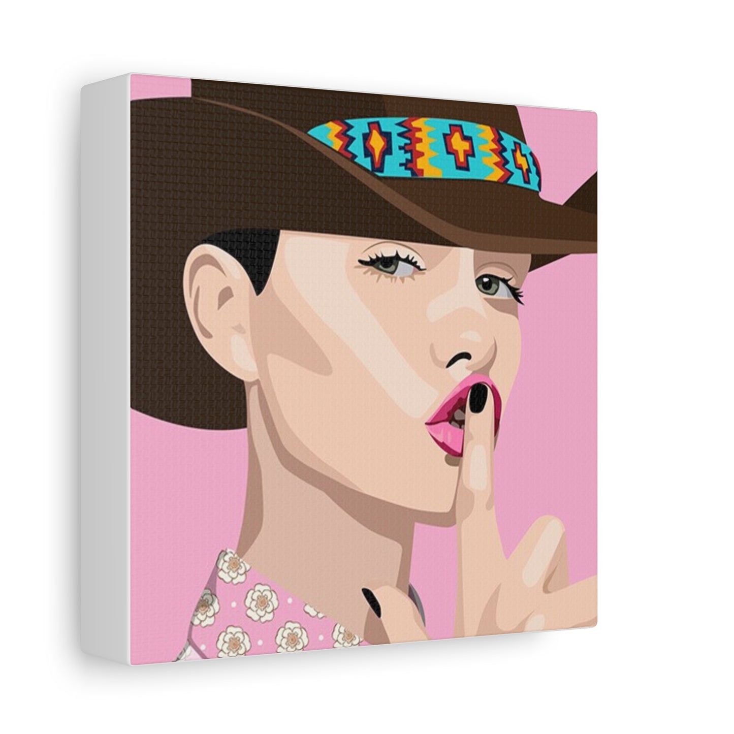 Vivid 63 by Orit Fuchs Canvas Wall Art Matte Stretched