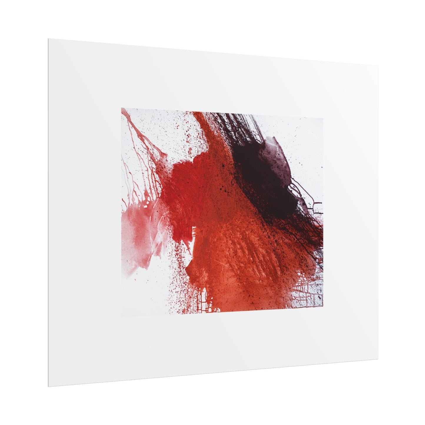 Flame by Natalija Miladinovic Wall Art Print