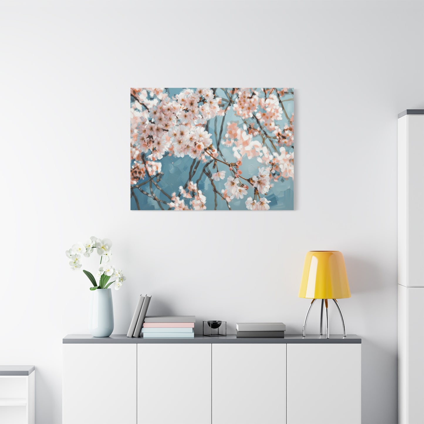 Cherry Blossom Matte Canvas Wall Art – Stretched 1.25"
