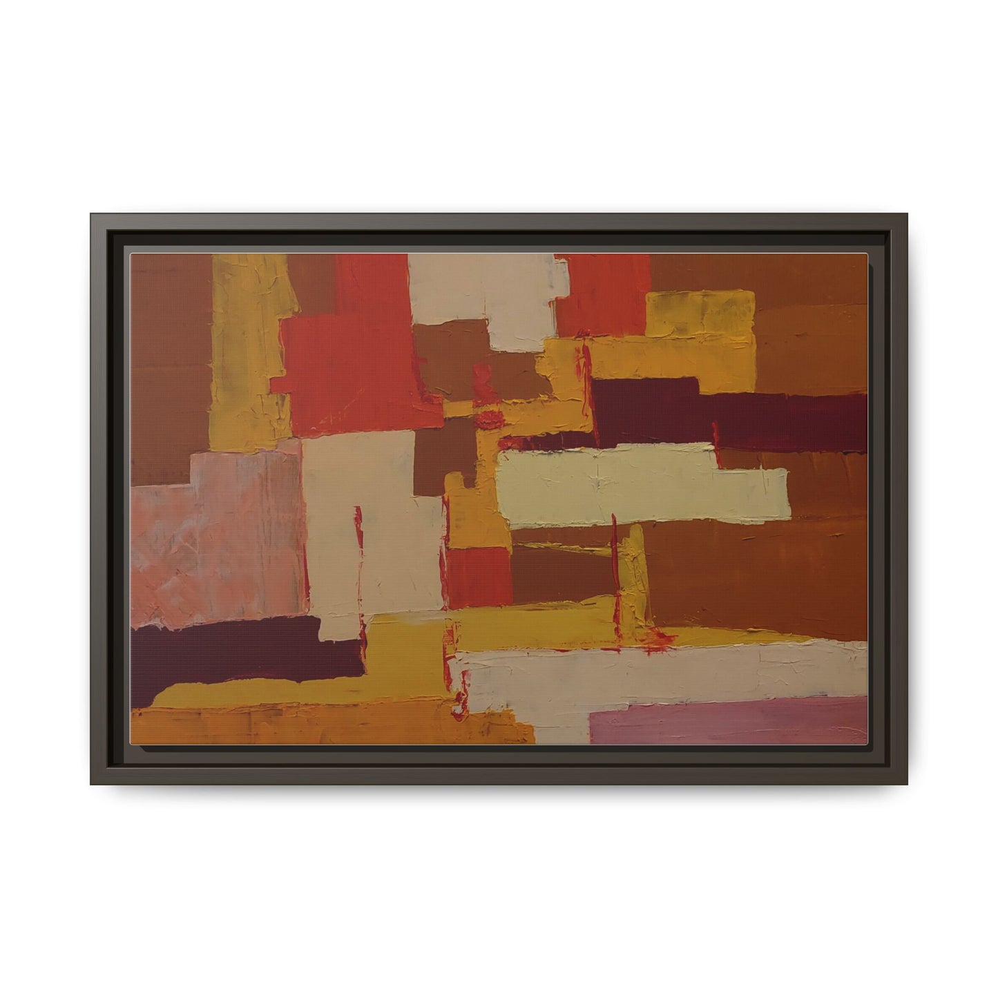 Tableau Confusion by Nicolae Calancea Framed Canvas Wall Art Print