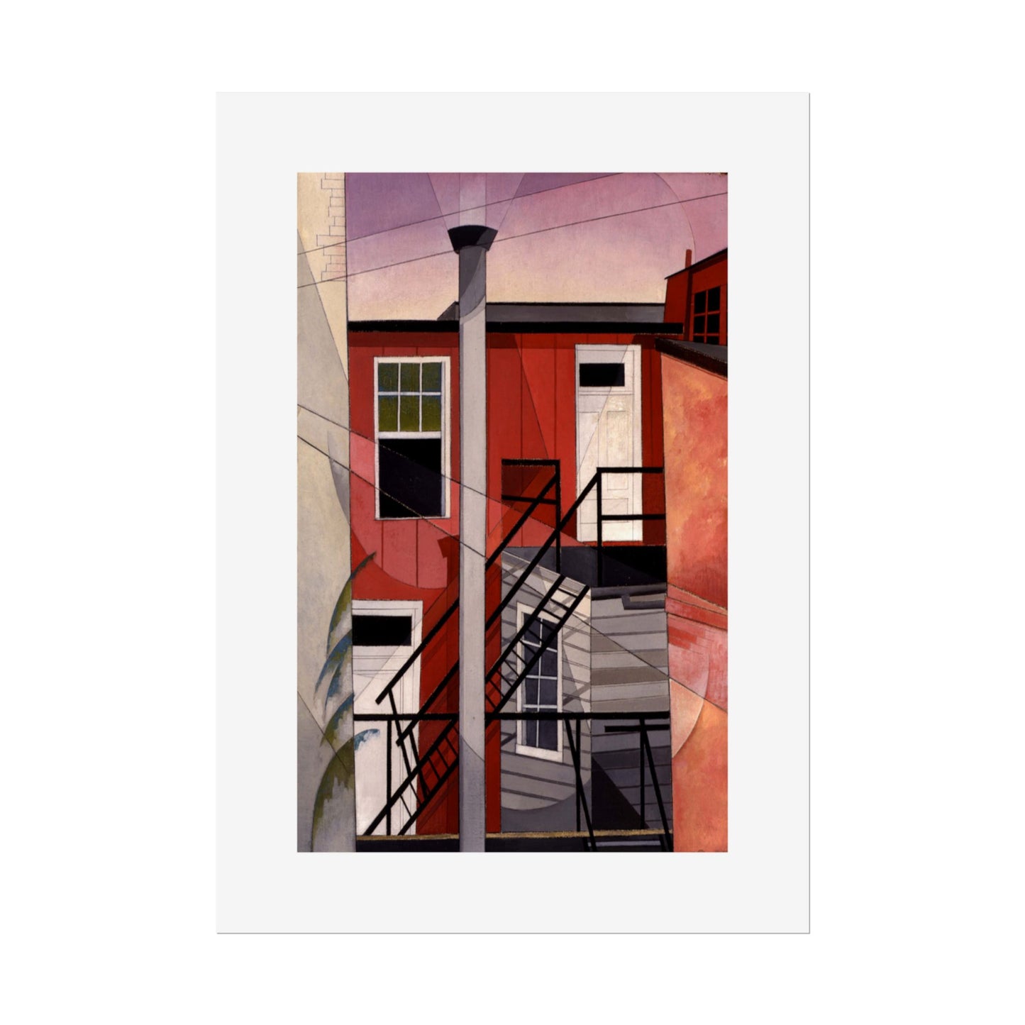 Modern Conveniences by Charles Demuth Wall Art Print