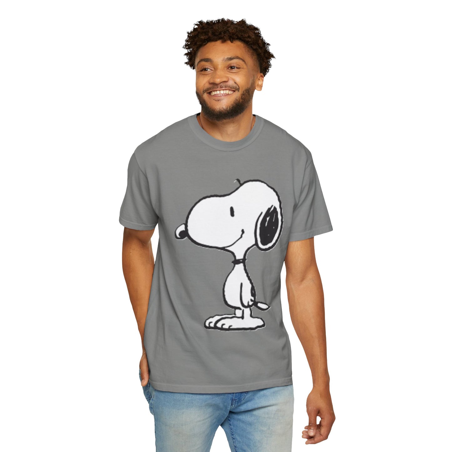 Classic Snoopy Unisex Garment-Dyed T-shirt