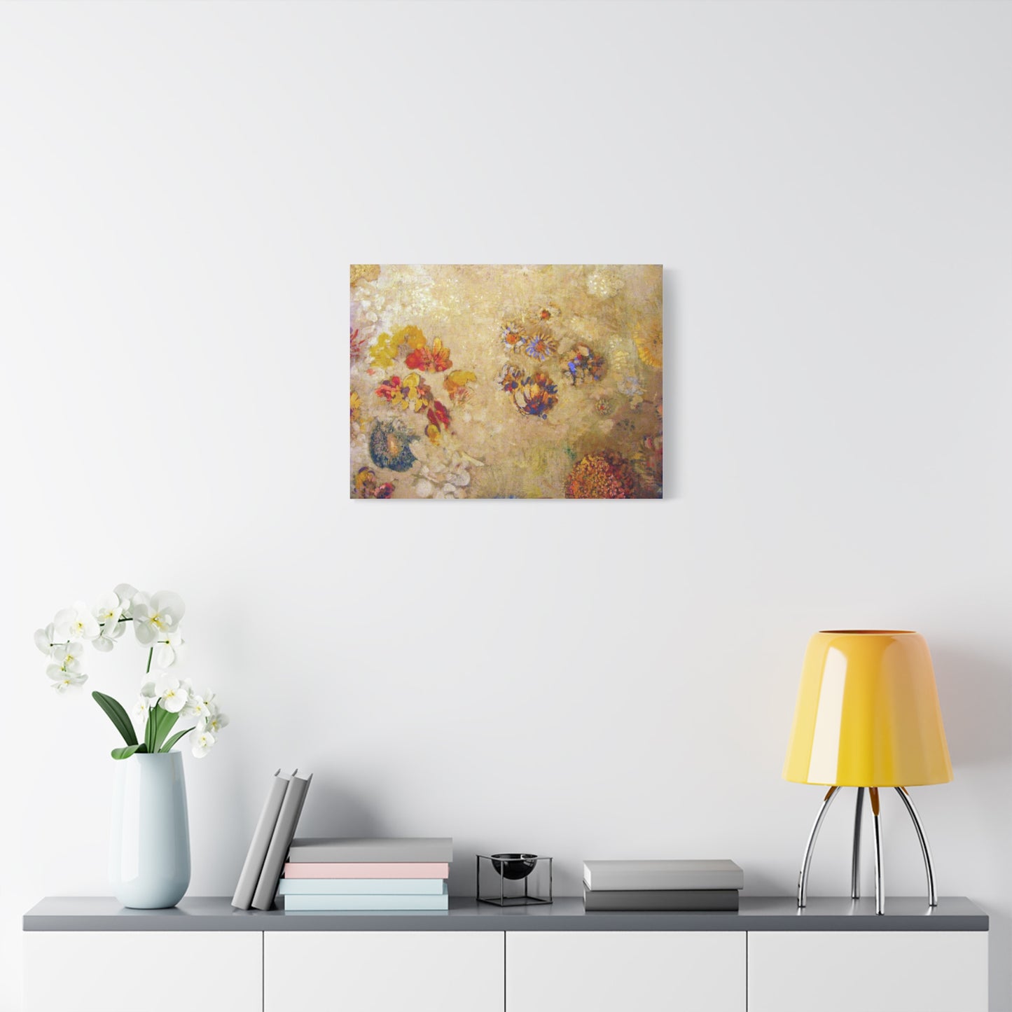 Andrevanb Panneau Décoratif by Odilon Redon Matte Canvas Wall Art Print