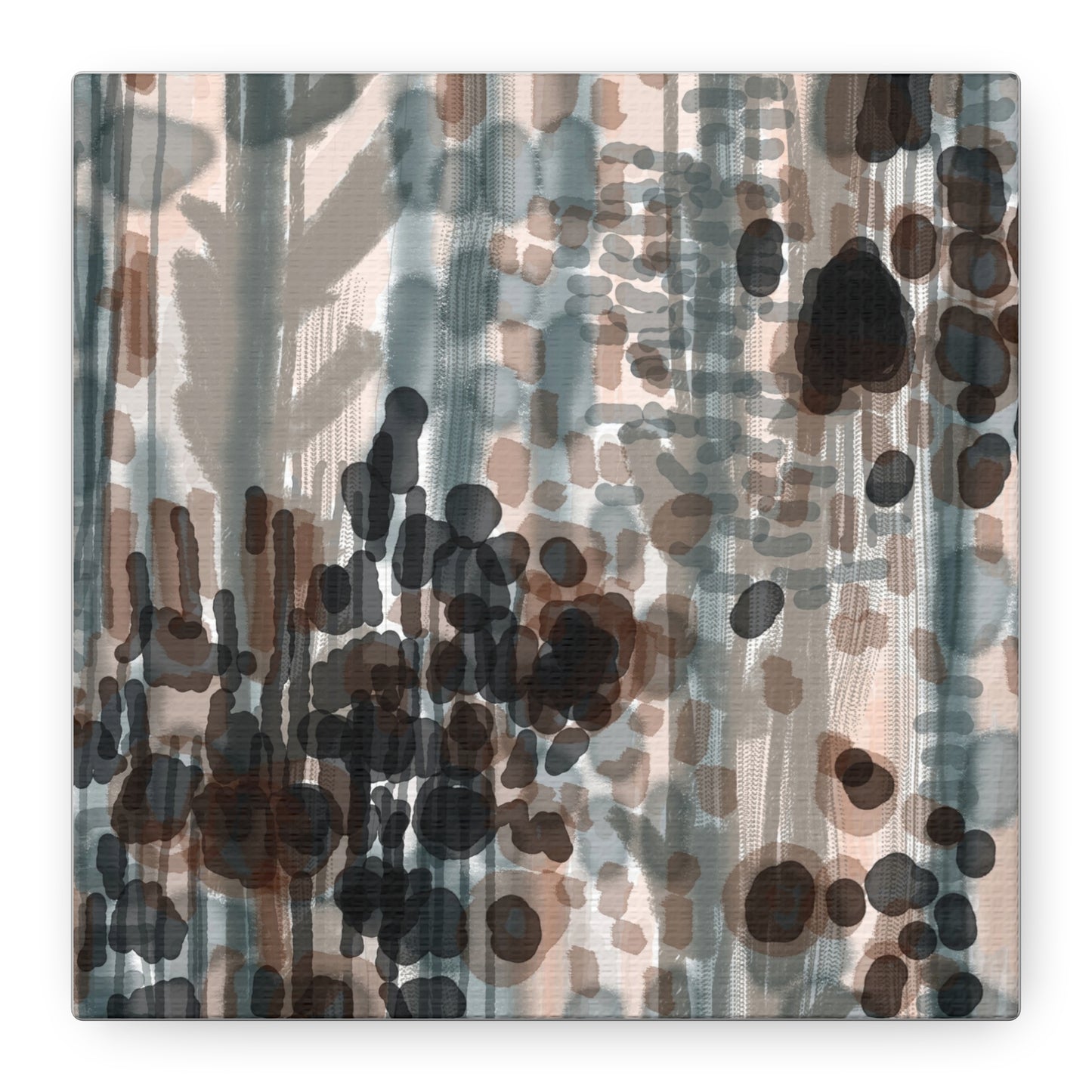 Vleken by an unknown artist Abstract Matte Canvas Wall Art