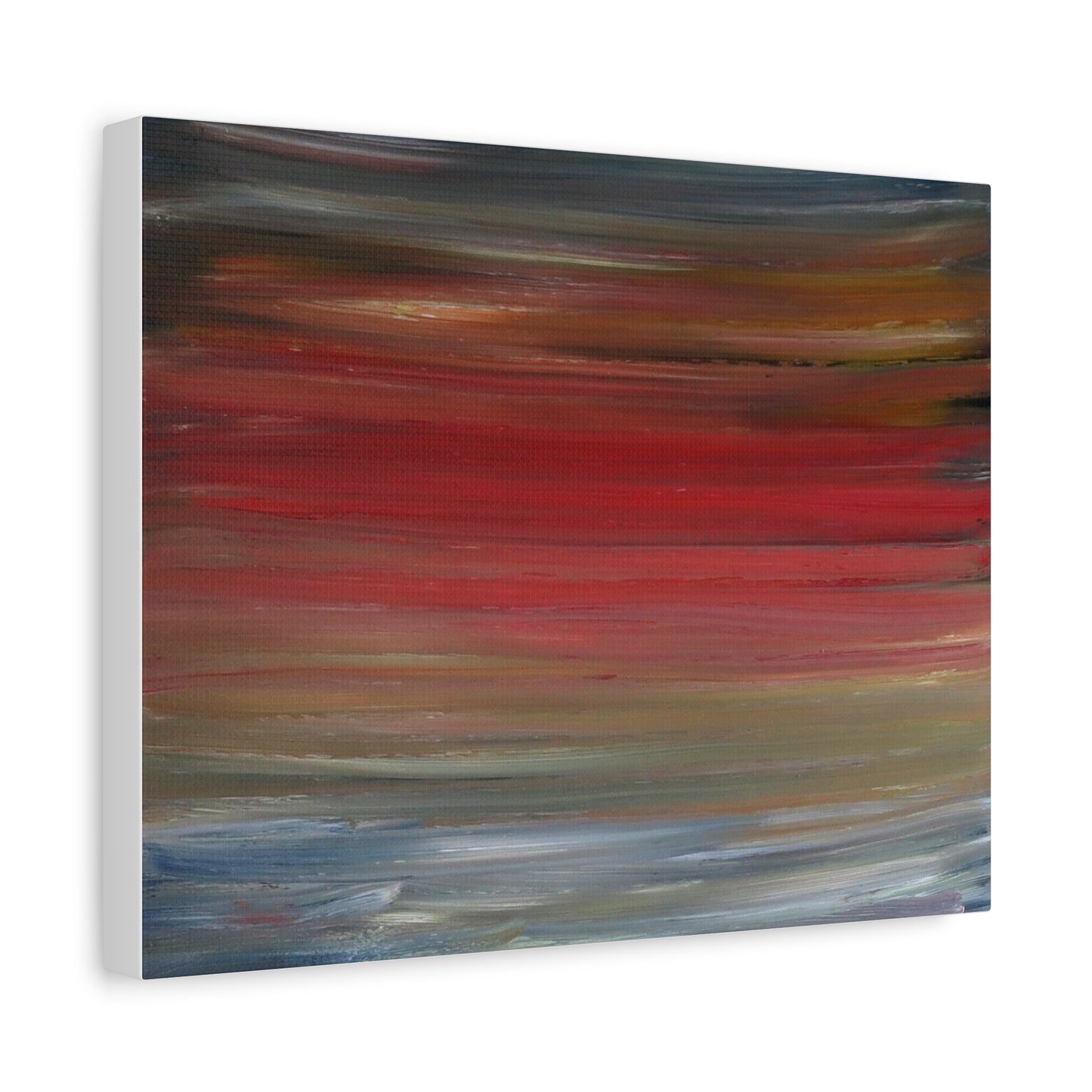 Misty morning by Norman Barrett Matte Canvas Print Wall Art