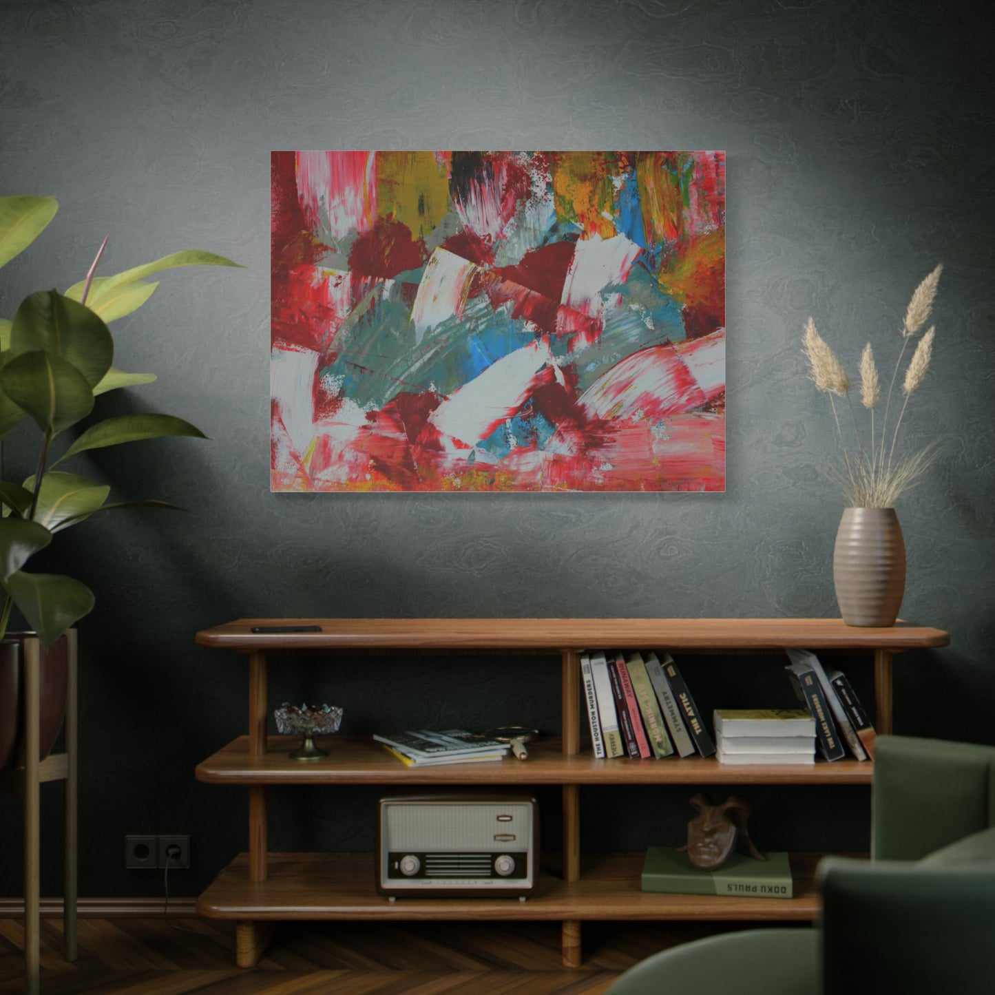Lisbon falls by Kinga Ogieglo Matte Canvas Wall Art