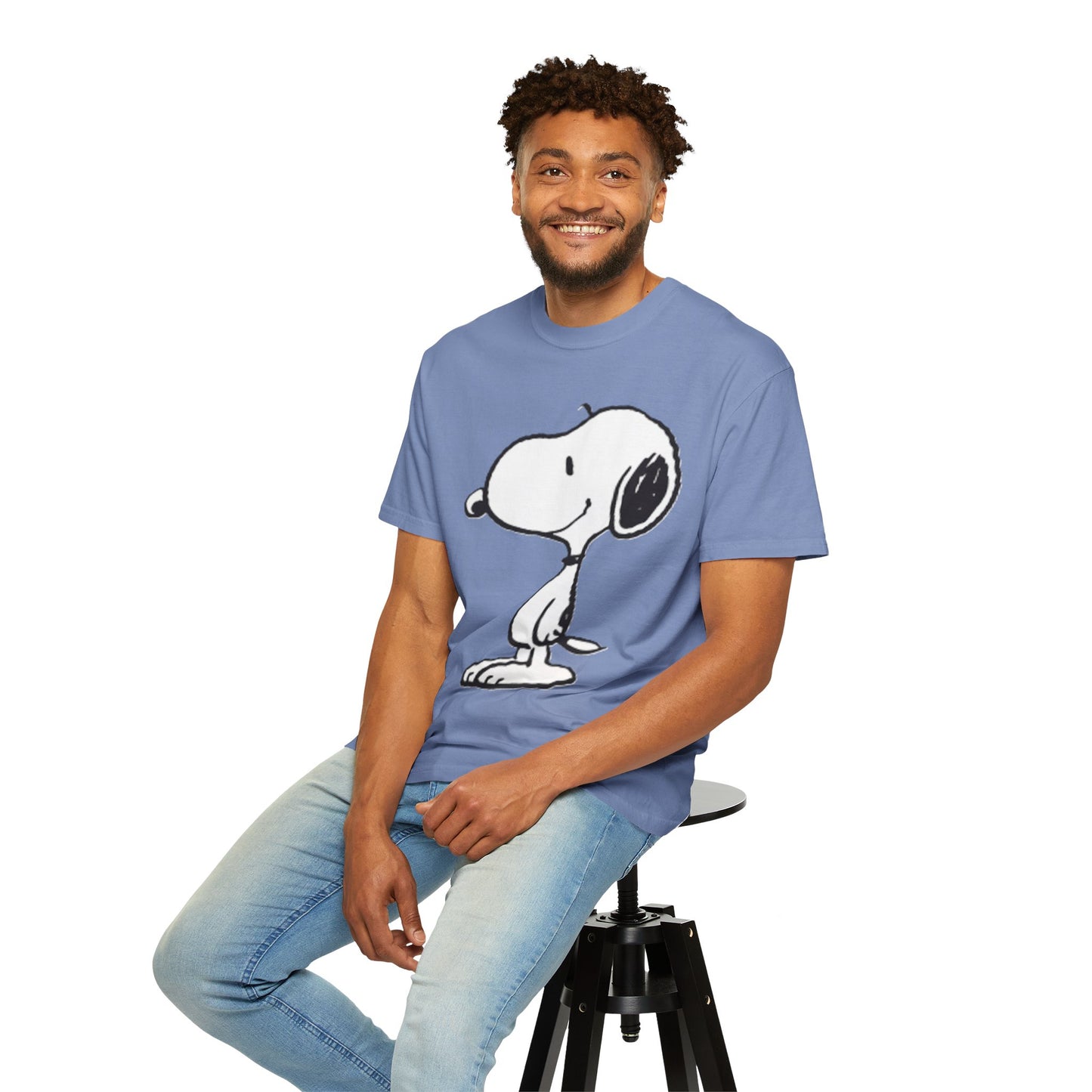 Classic Snoopy Unisex Garment-Dyed T-shirt