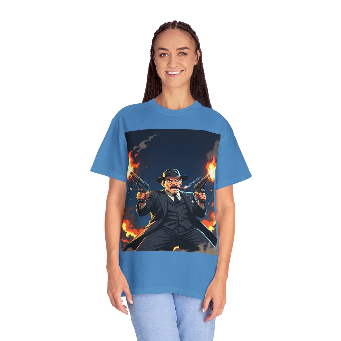 Gangster T‑Shirt — Vintage Outlaw Graphic Tee