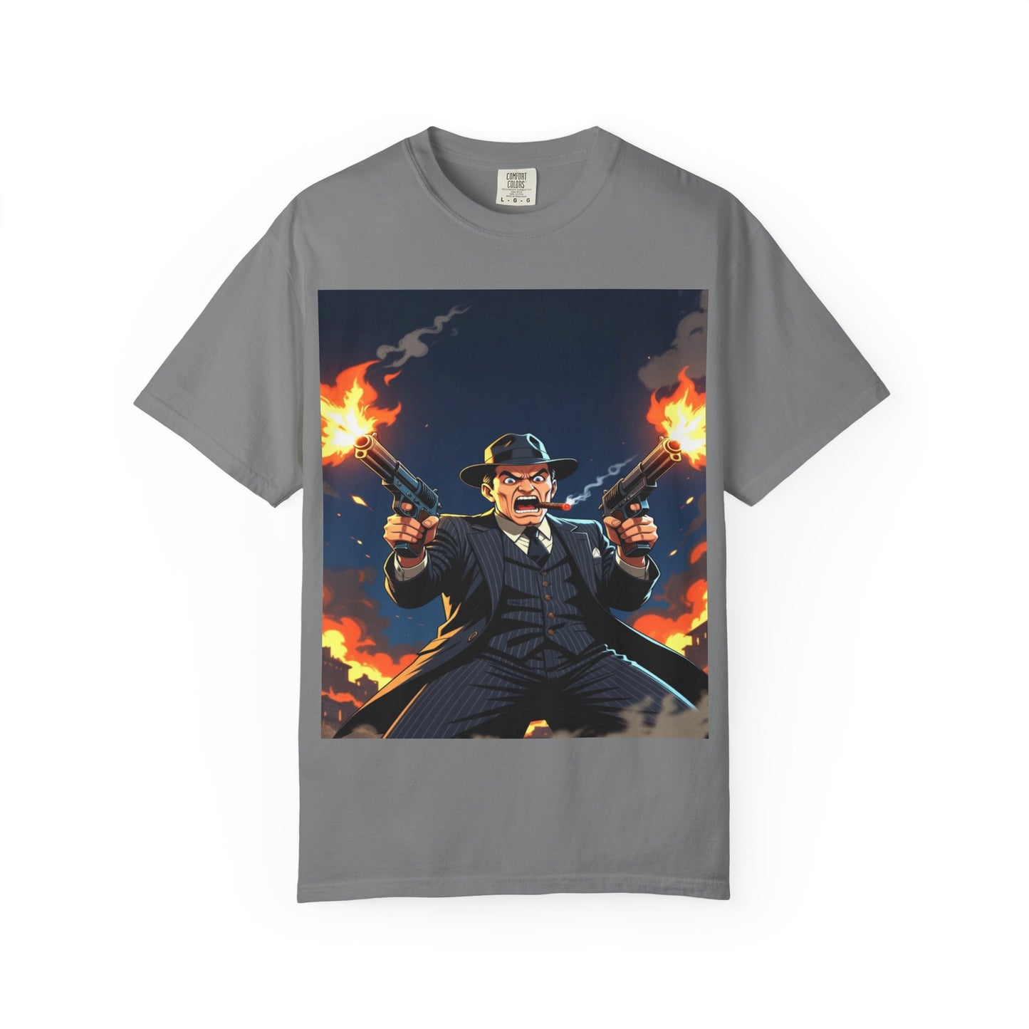 Gangster T‑Shirt — Vintage Outlaw Graphic Tee