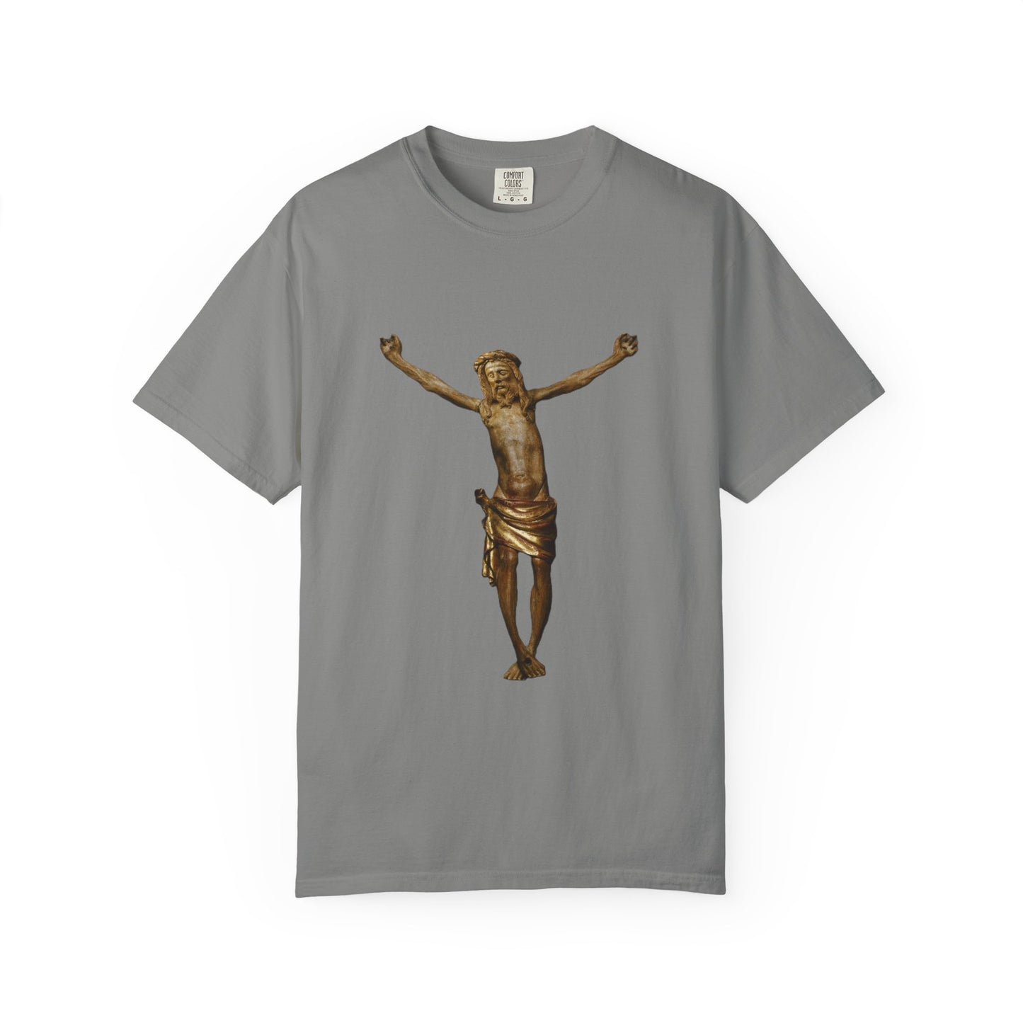 Unisex Christ on the cross Garment-Dyed T-shirt