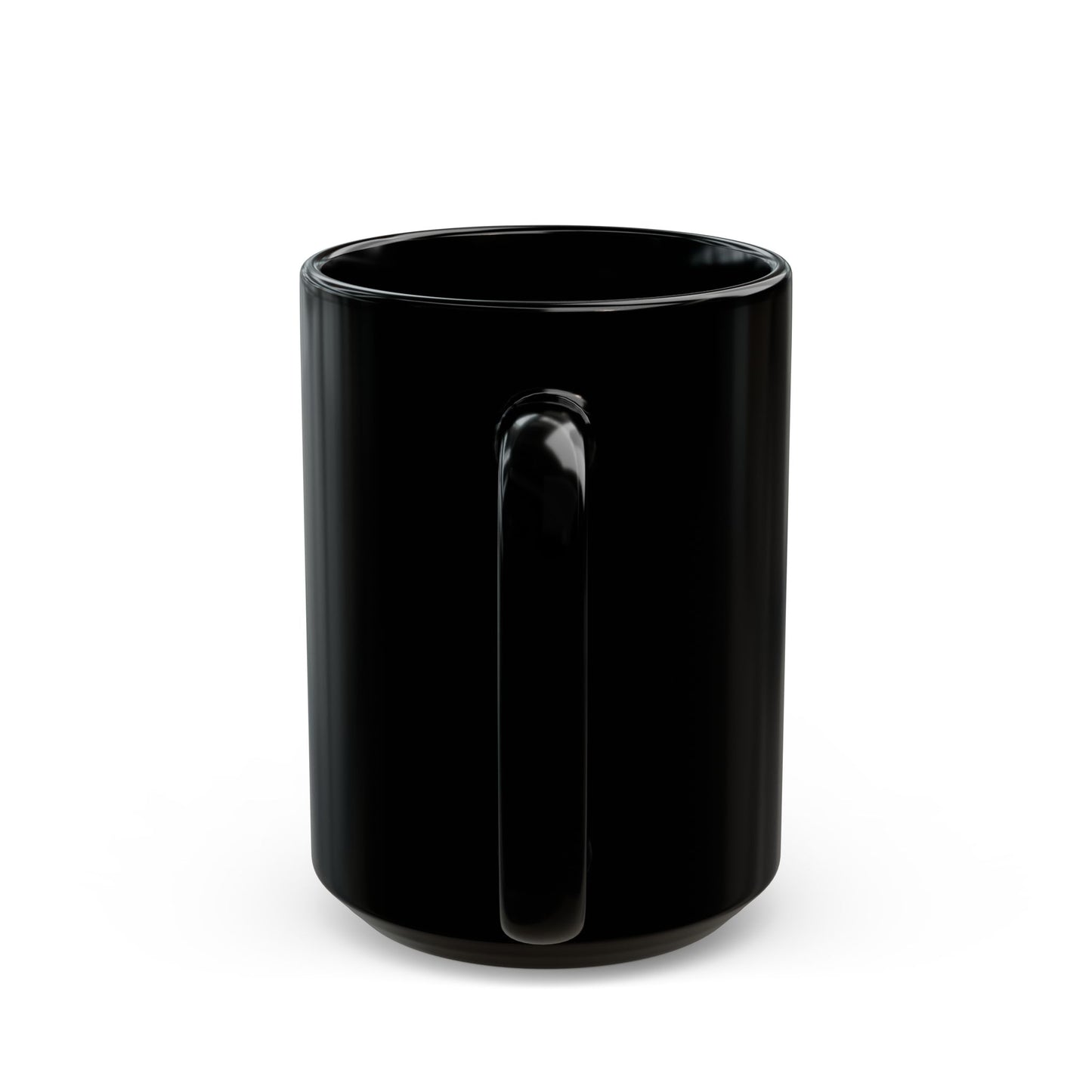 Skynet Logo Black Mug — Sci‑Fi AI Coffee Cup (11oz & 15oz)