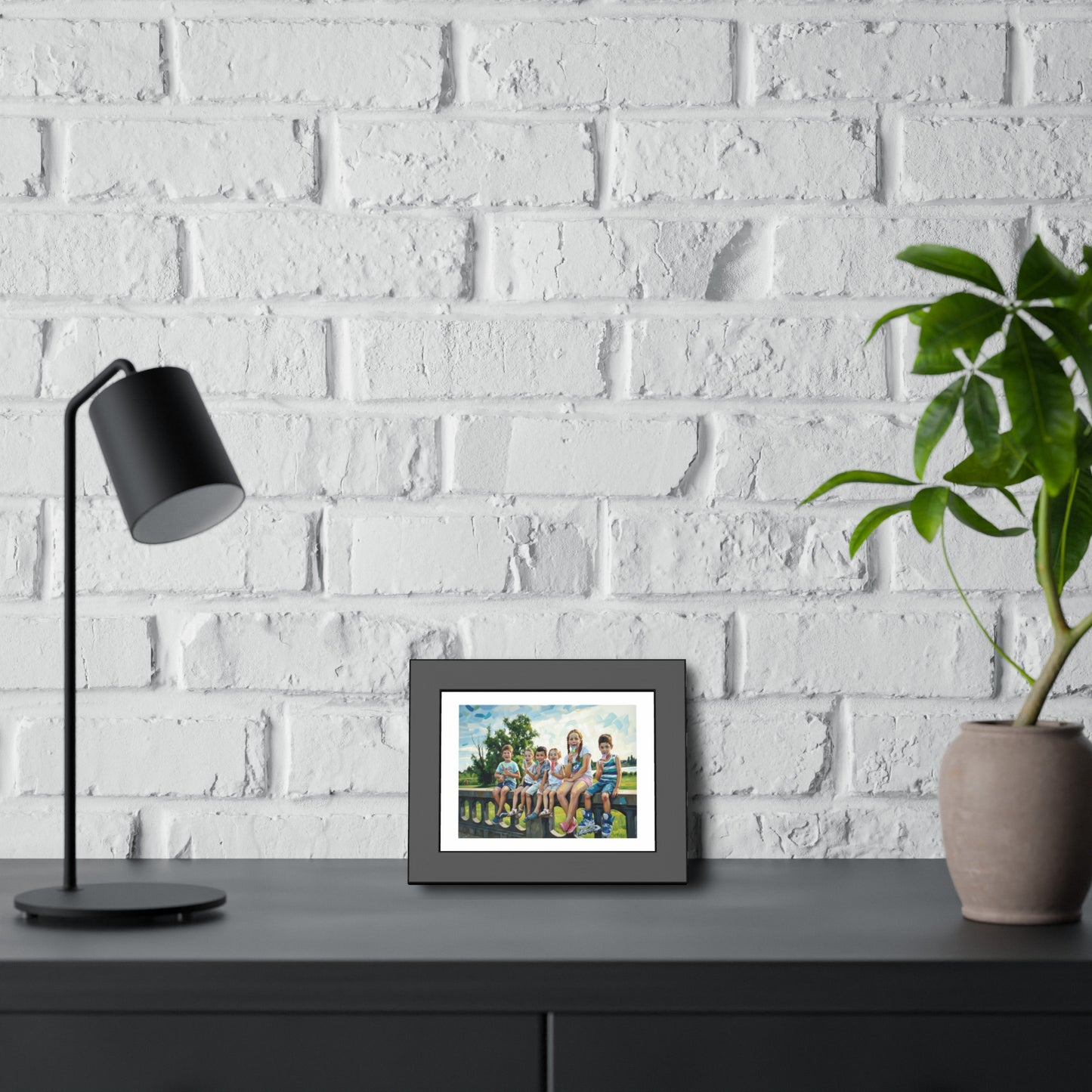 Framed Poster - Custom Family Portrait Art Print