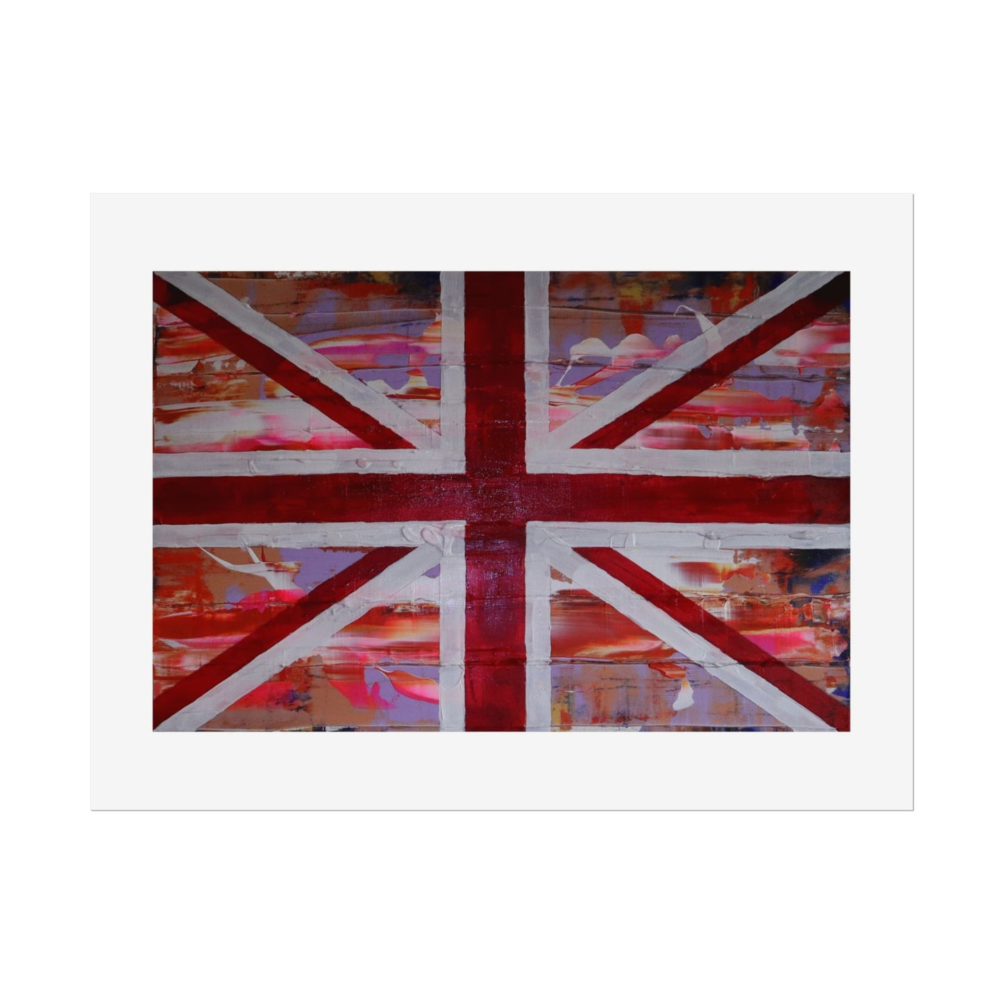 Union Jack is back! by Norman Barrett Wall Art Print