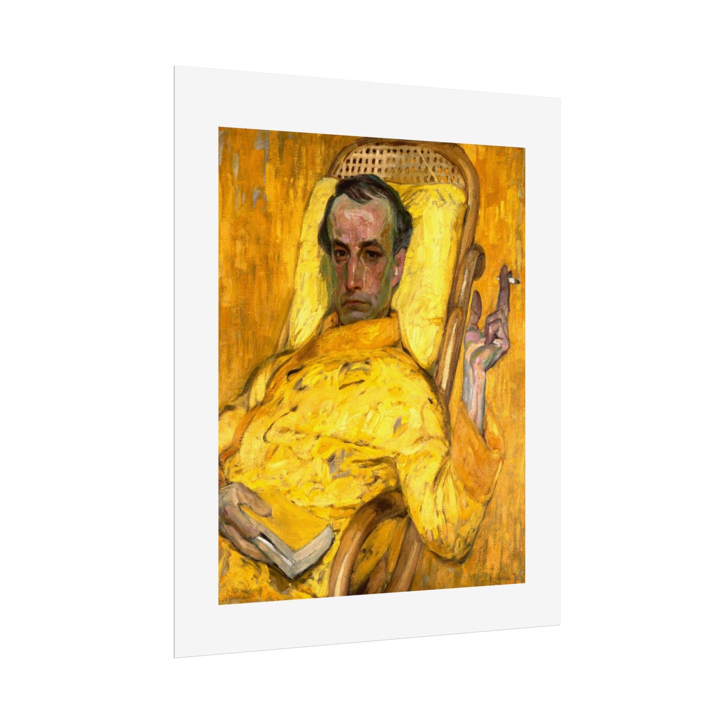 The Yellow Scale by František Kupka Wall Art Print