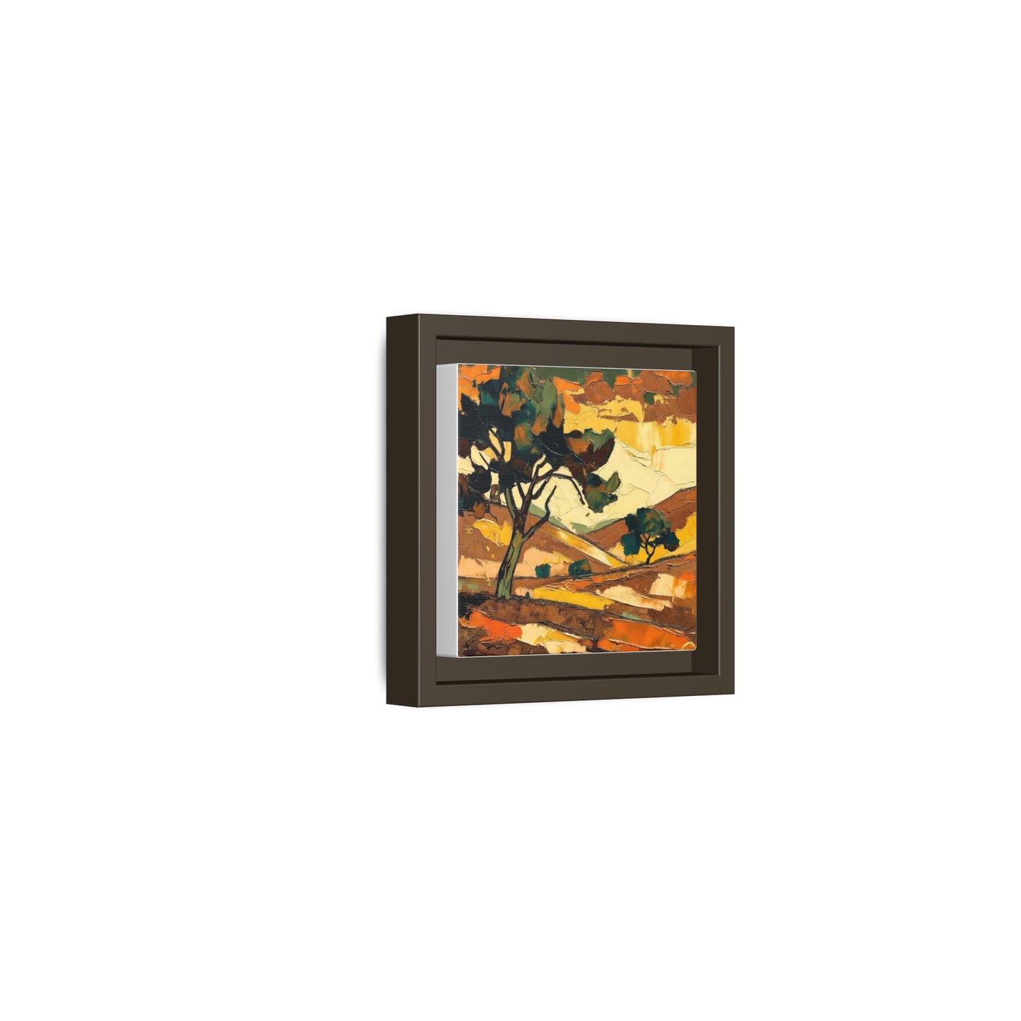Framed Matte Canvas Landscape Art Print