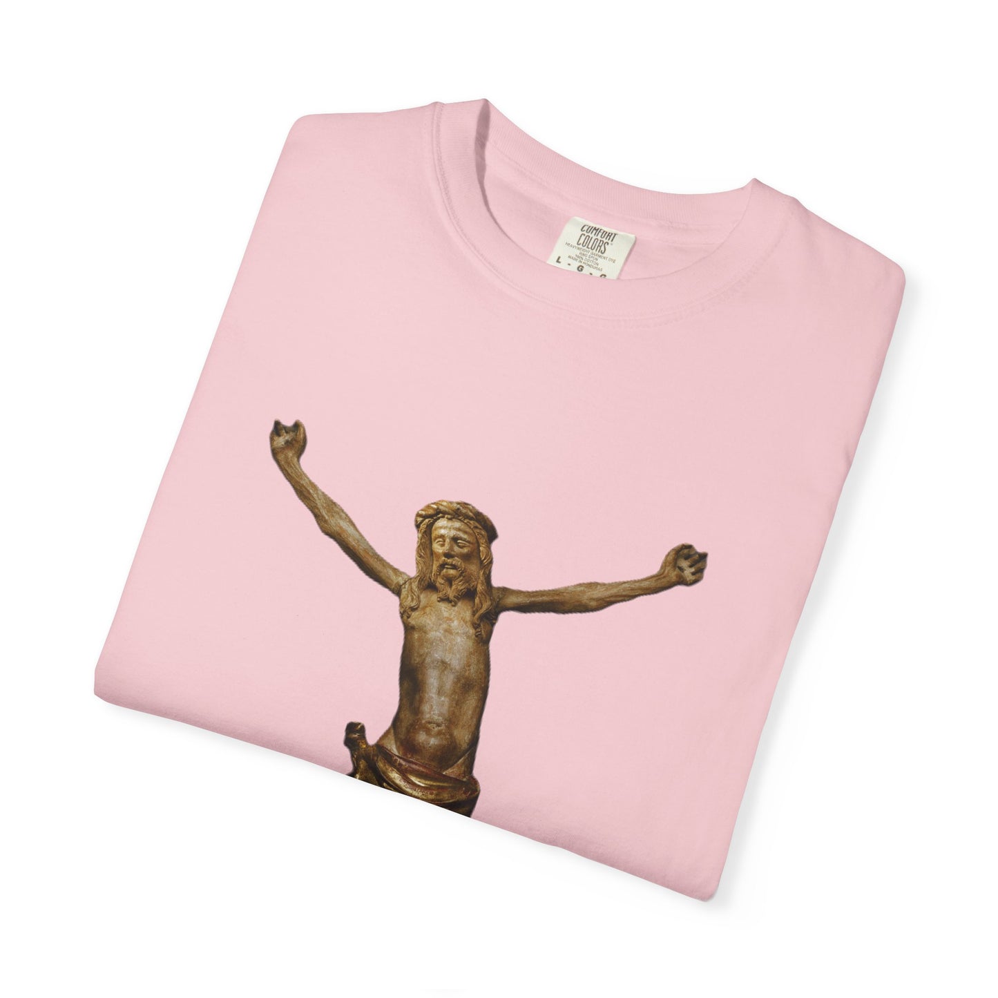 Unisex Christ on the cross Garment-Dyed T-shirt