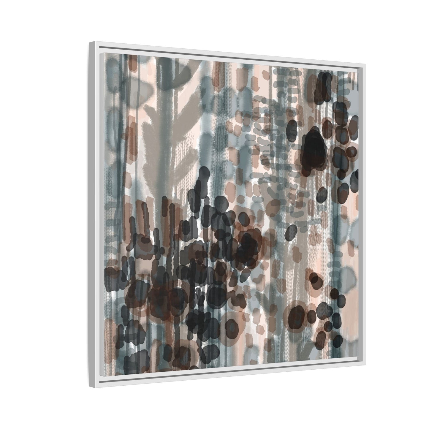 Vleken by an unknown artist Framed Canvas Art