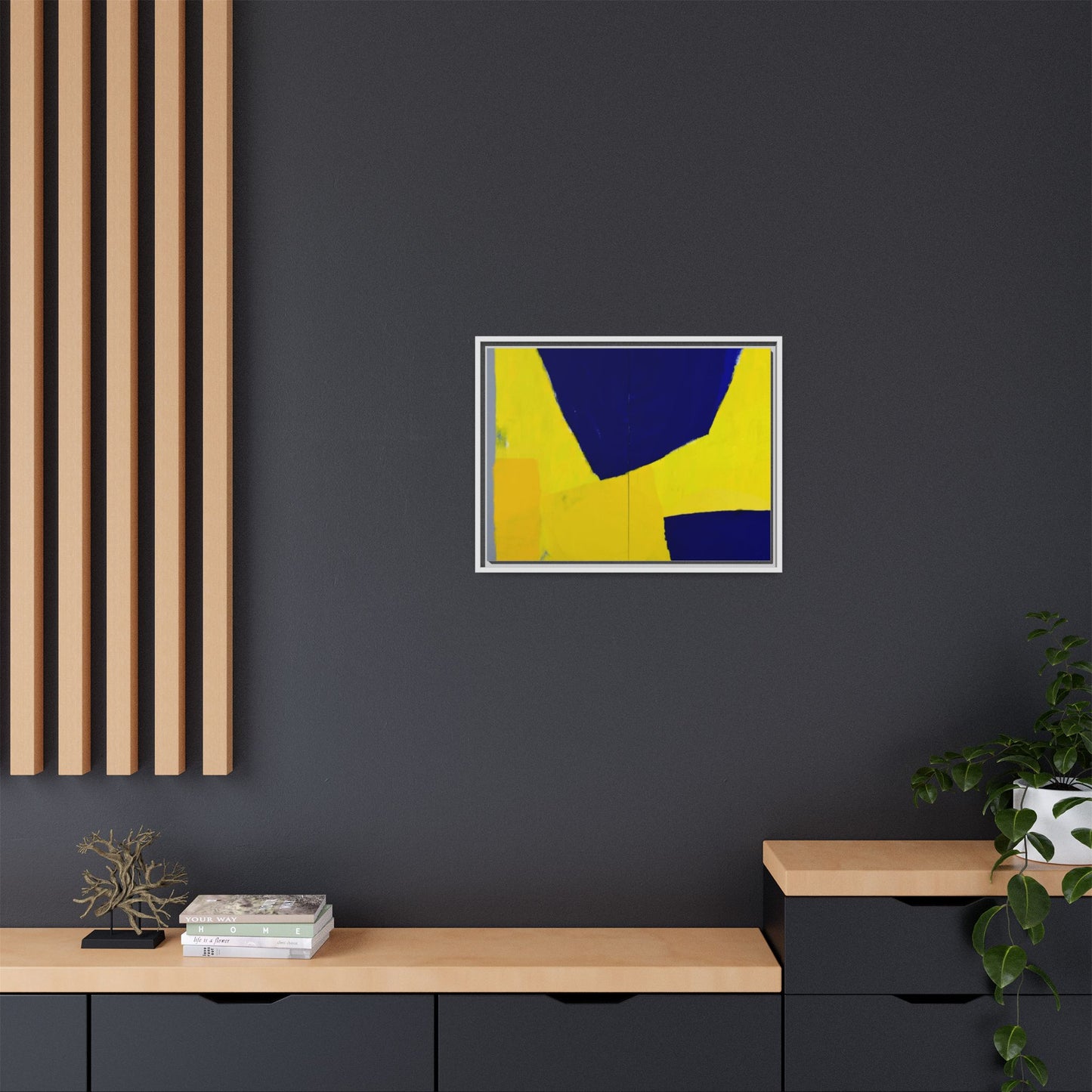 Lantenhammer by Lageplan Atelier Framed Modern Wall Art
