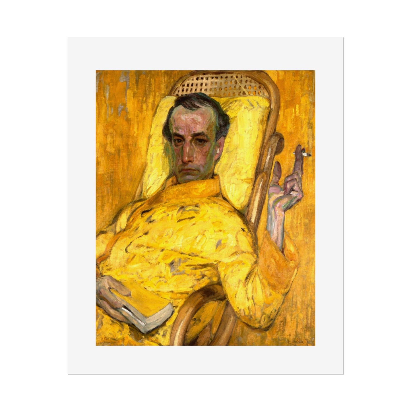 The Yellow Scale by František Kupka Wall Art Print