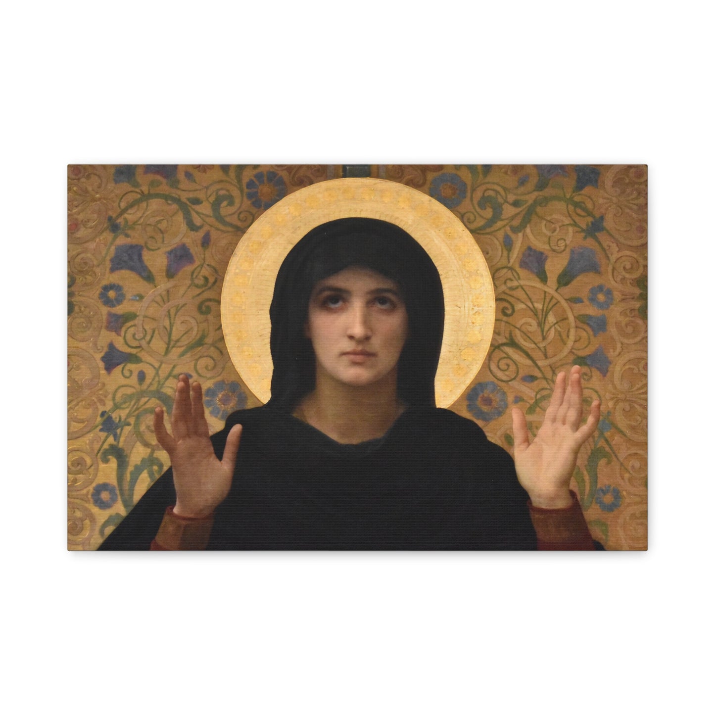 La Vierge consolatrice by William Adolphe Bouguereau Matte Stretched Wall Art
