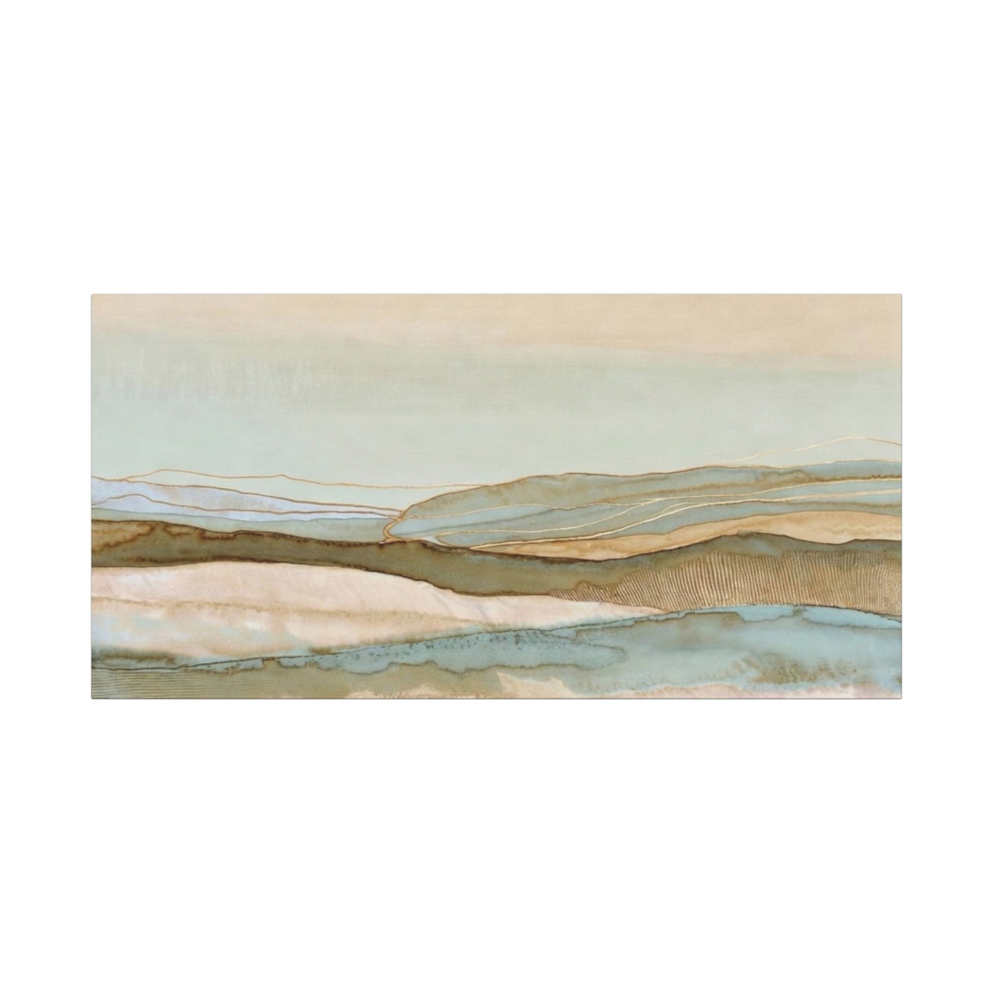 Coastal Abstract Canvas