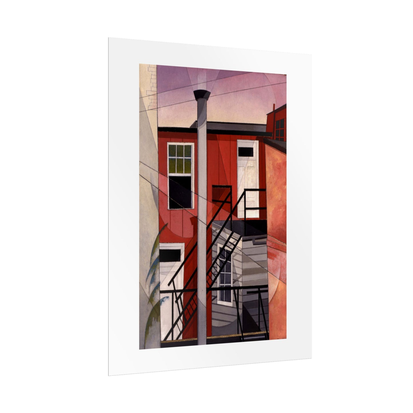Modern Conveniences by Charles Demuth Wall Art Print