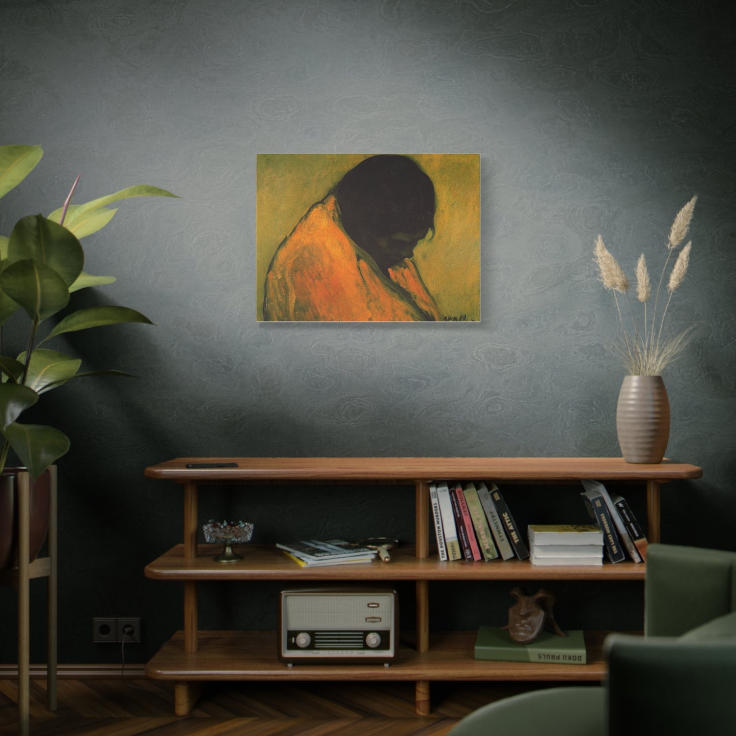 Amparo by Isidre Nonell Matte Stretched Canvas Wall Art Print