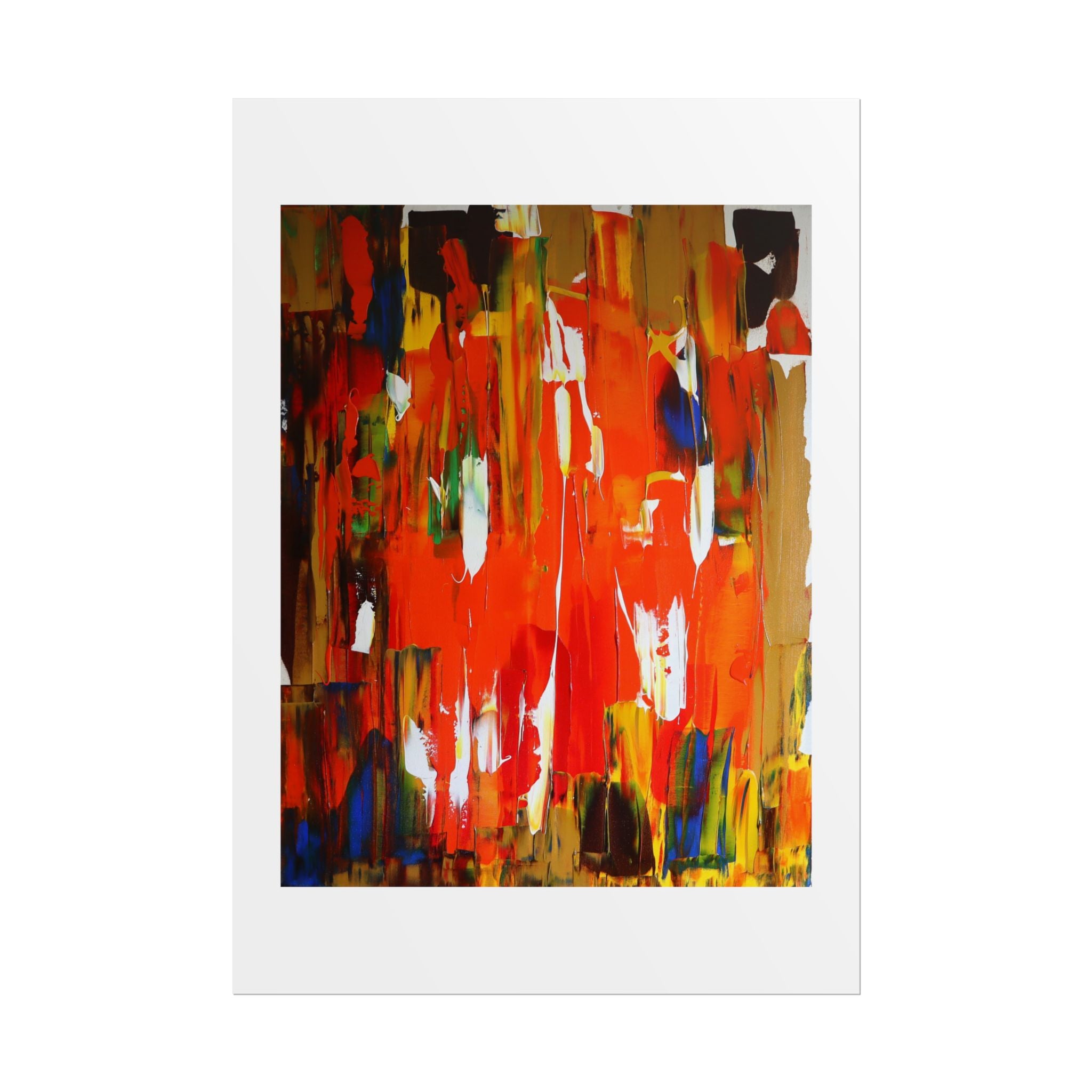 Burn baby burn by Norman Barrett Wall Art Print