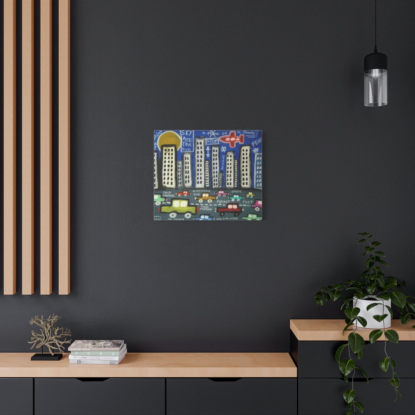 Only Cadillac 2 by Yann Sciberras Stretched Matte Wall Art Print
