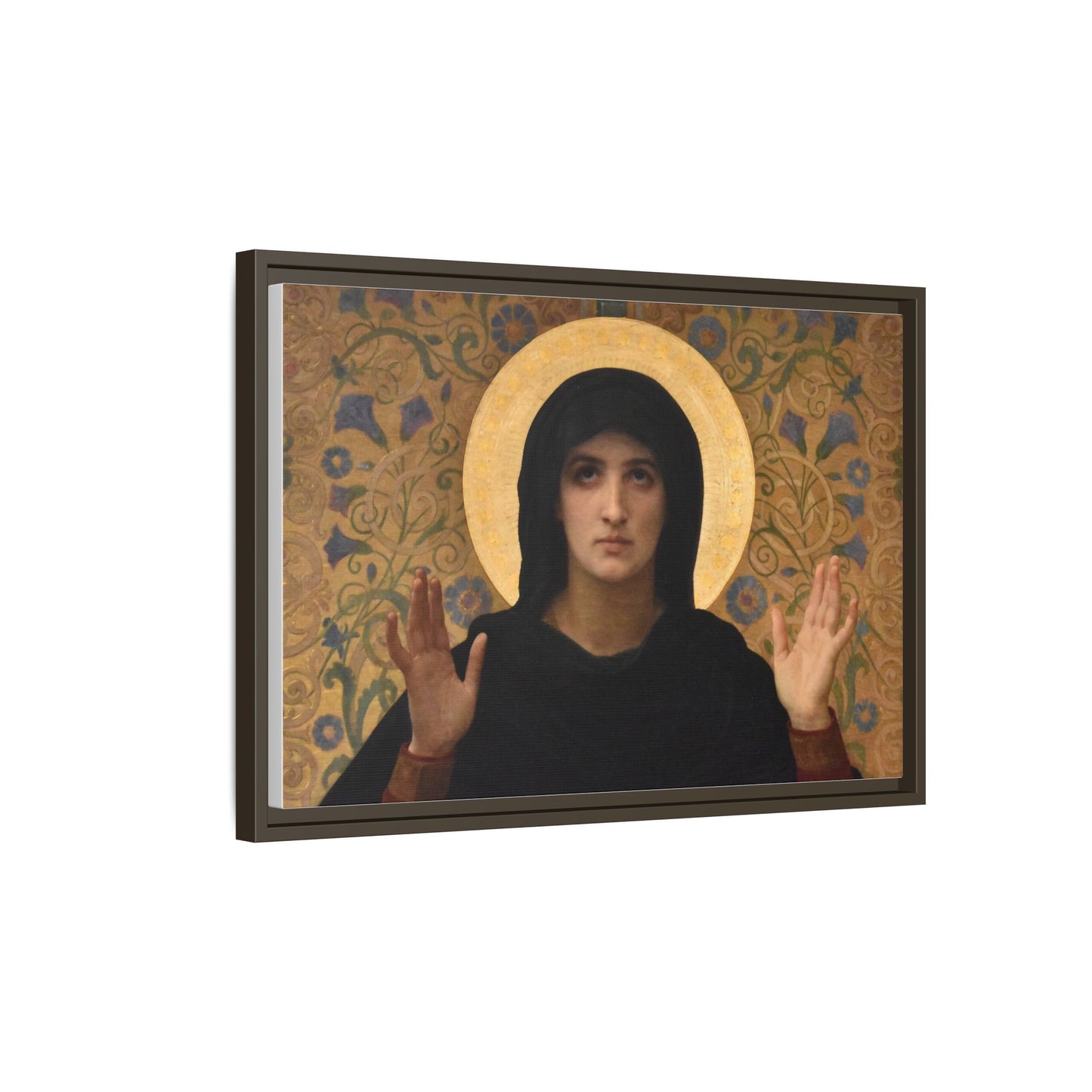 La Vierge consolatrice by William Adolphe Bouguereau Framed Matte Canvas Wall Art