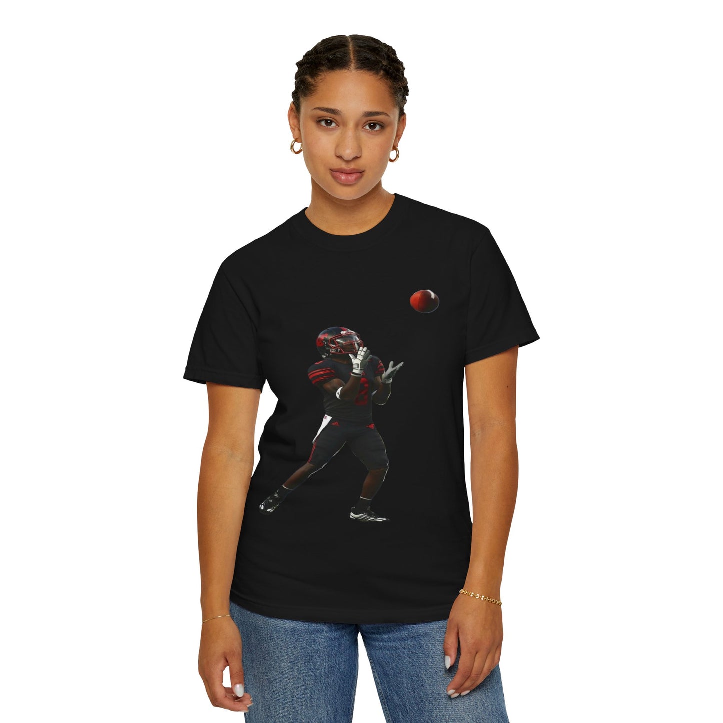 Football Player Catch T-Shirt