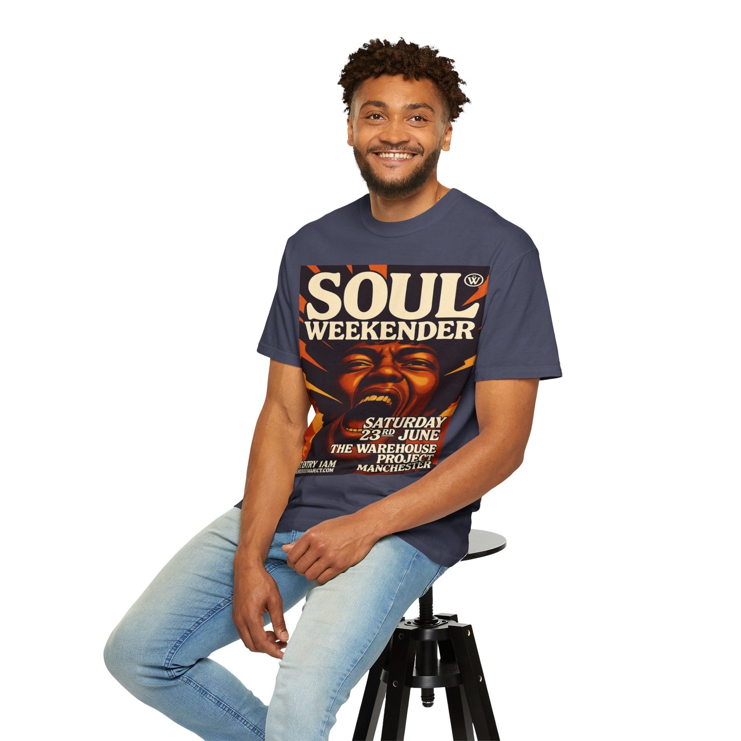 Soul Weekender T-Shirt — Vintage Music Poster Tee