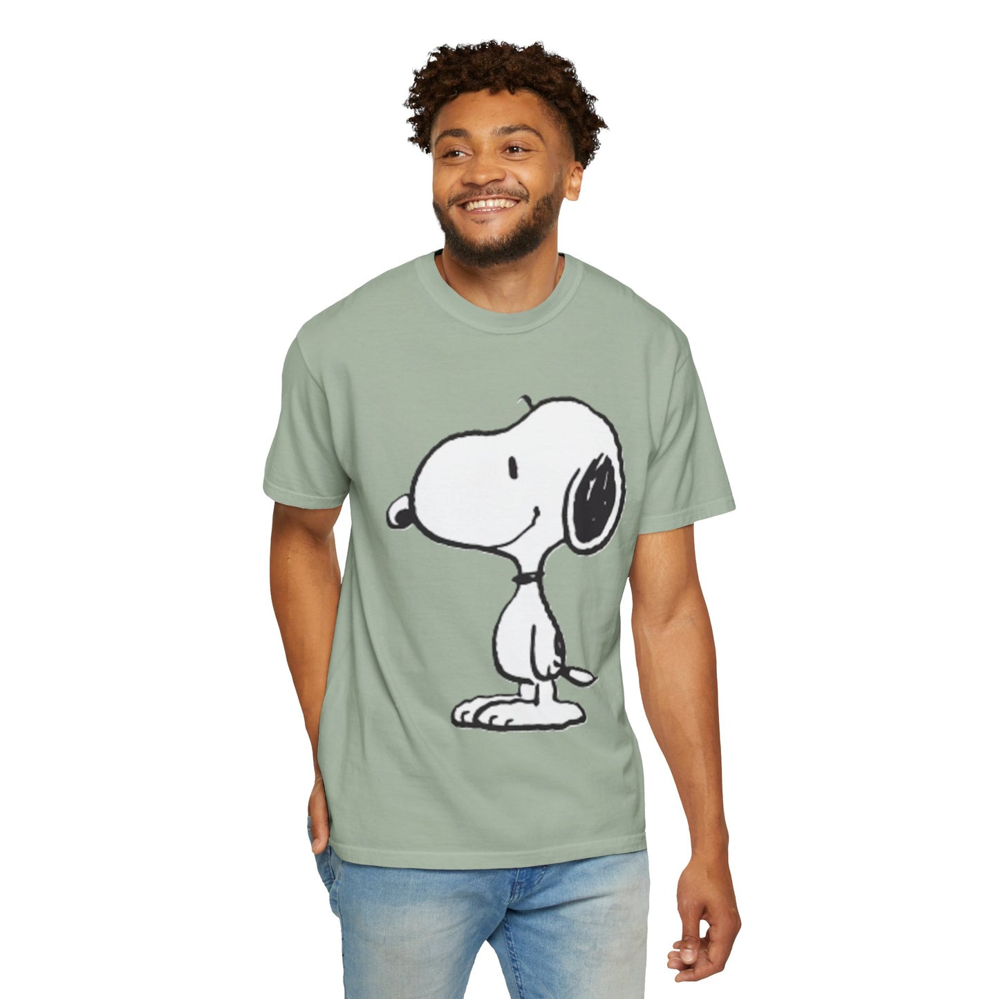 Classic Snoopy Unisex Garment-Dyed T-shirt