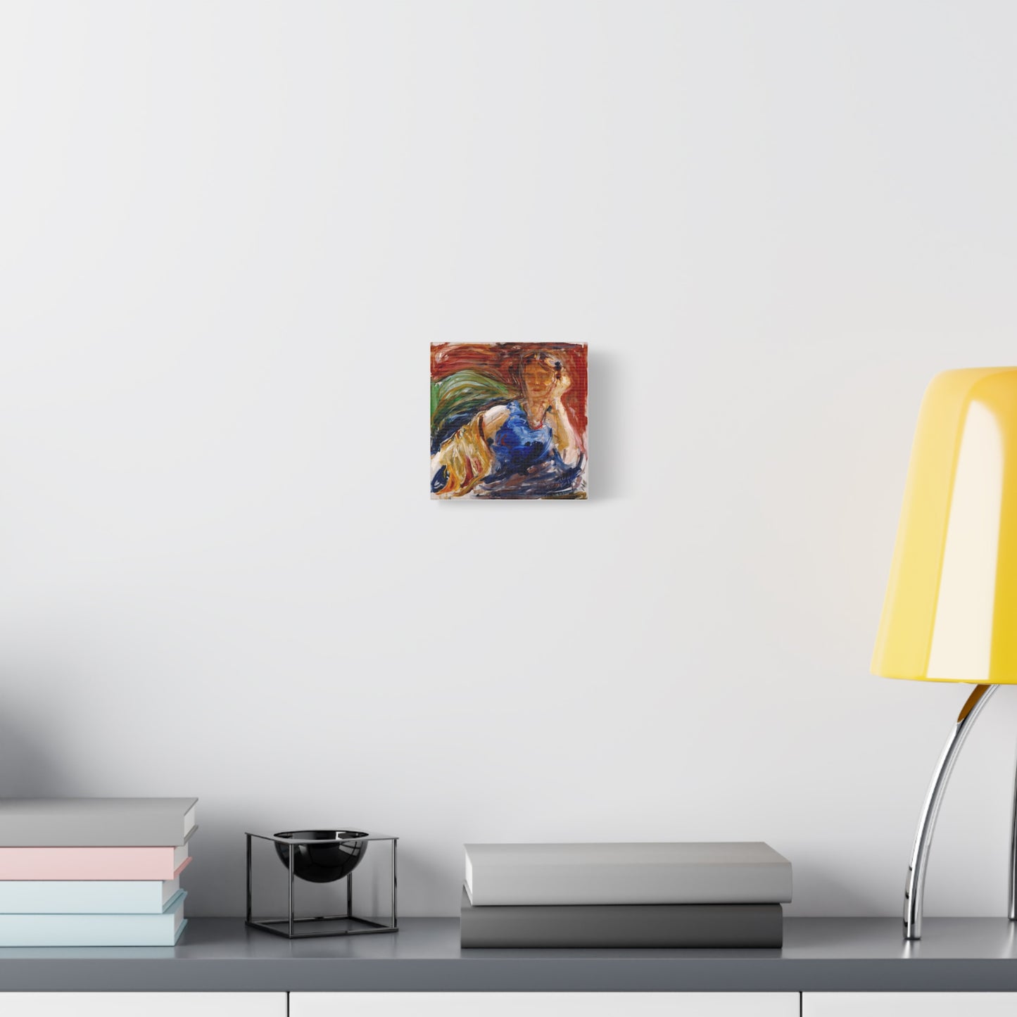 Portrait of hyllis Sjostrom by Akseli Gallen-Kallela Canvas Wall Art Print