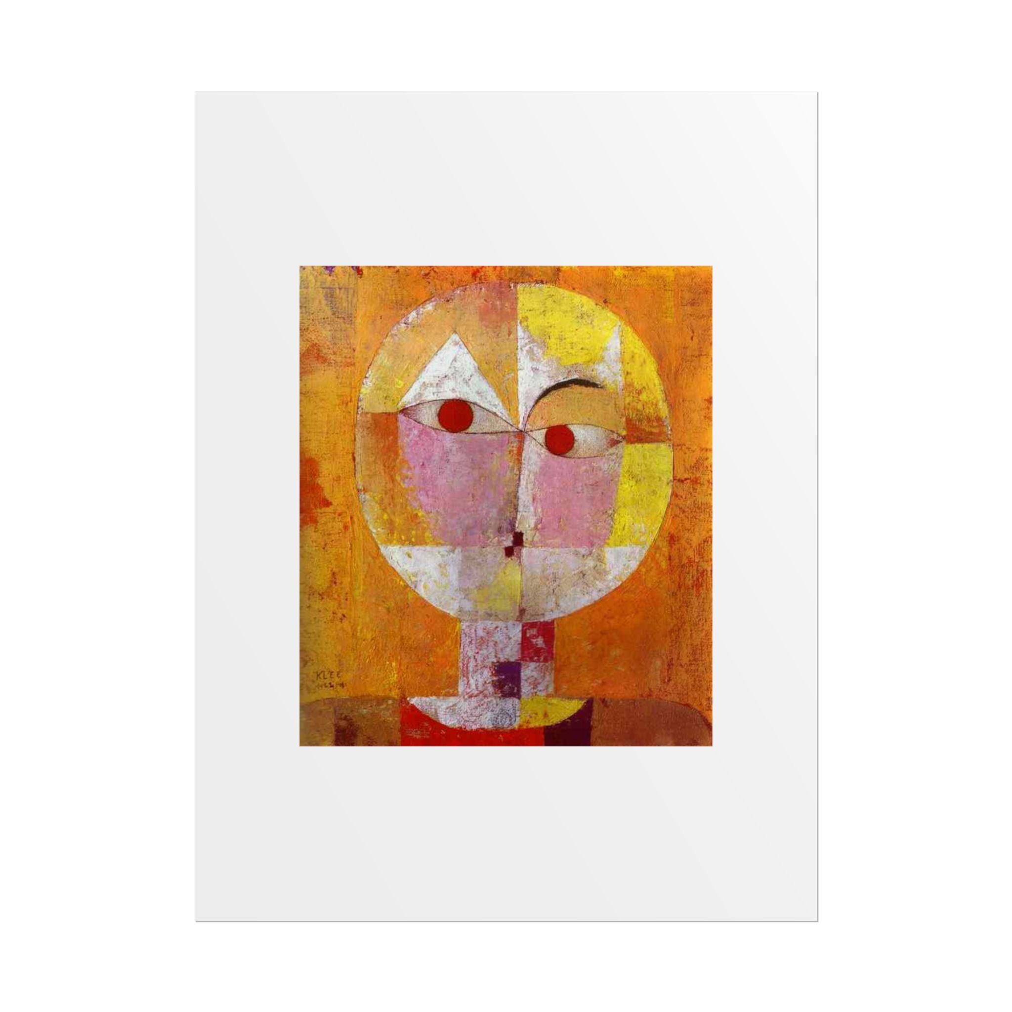 Senecio II by Paul Klee Wall Art Print