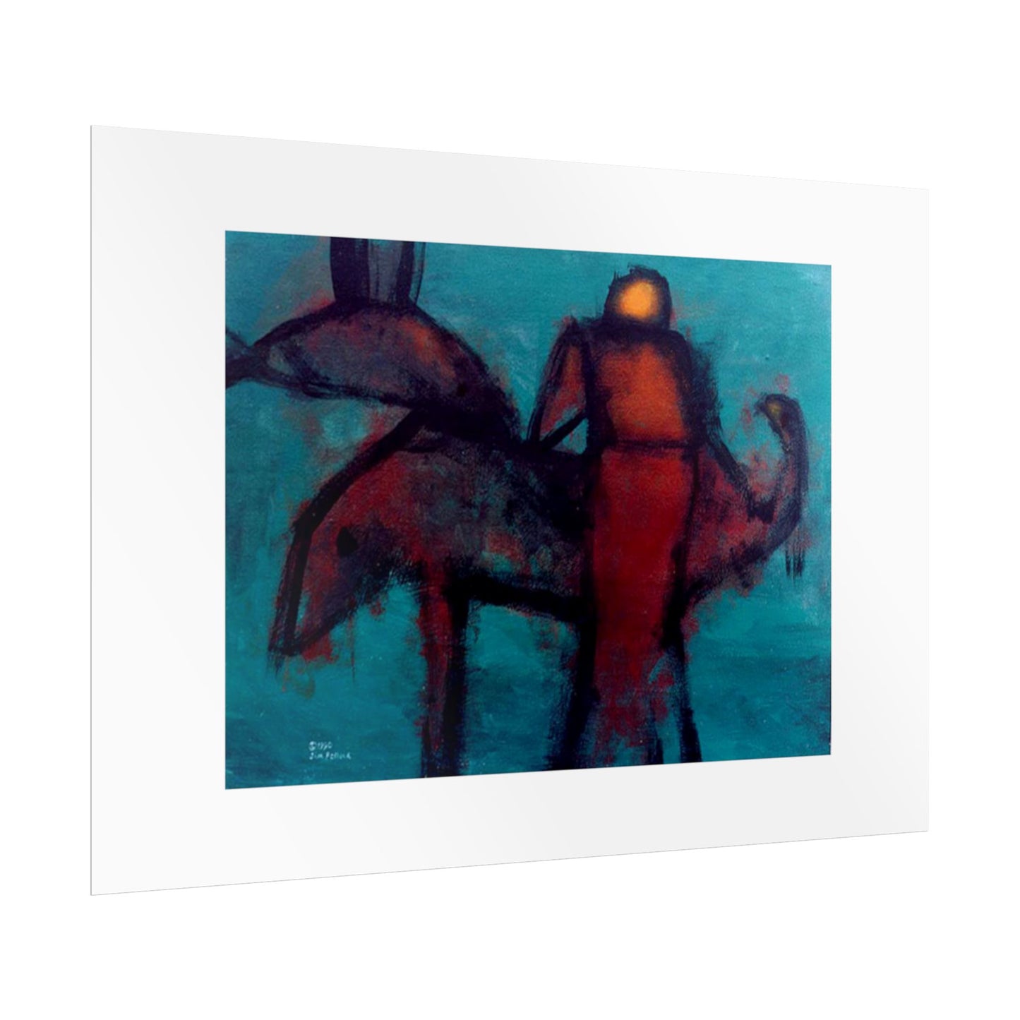 Dominion (Acrylic) by James Pollock Wall Art Print