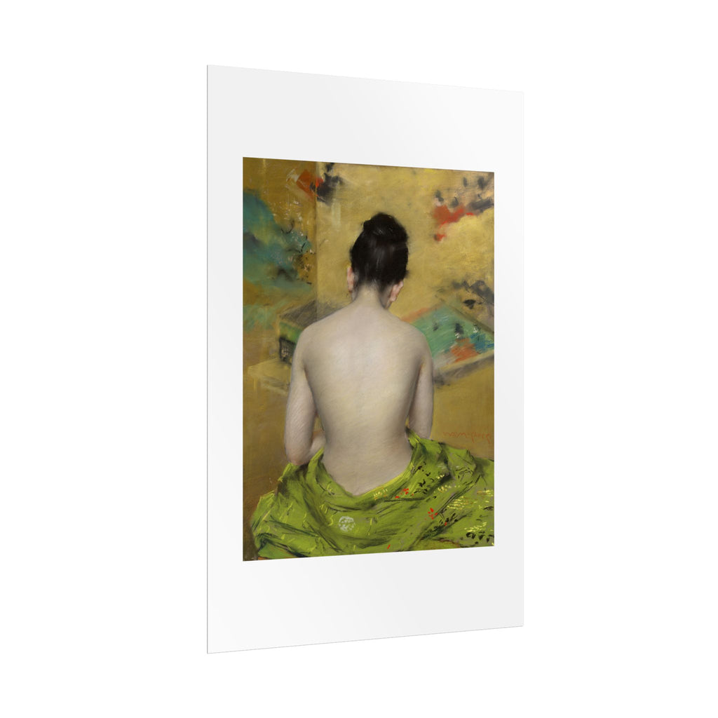 Study of Flesh Color and Gold by William Merritt Chase Wall Art Print