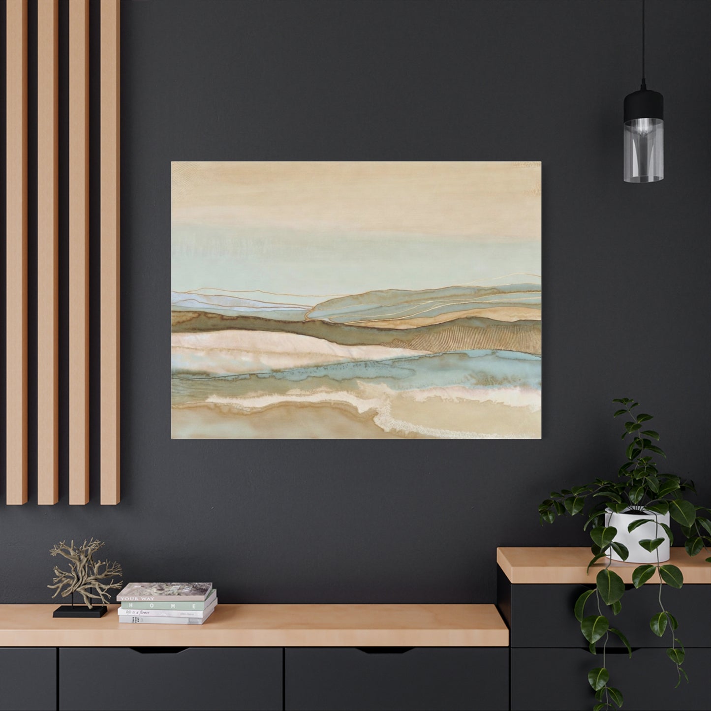 Coastal Abstract Canvas