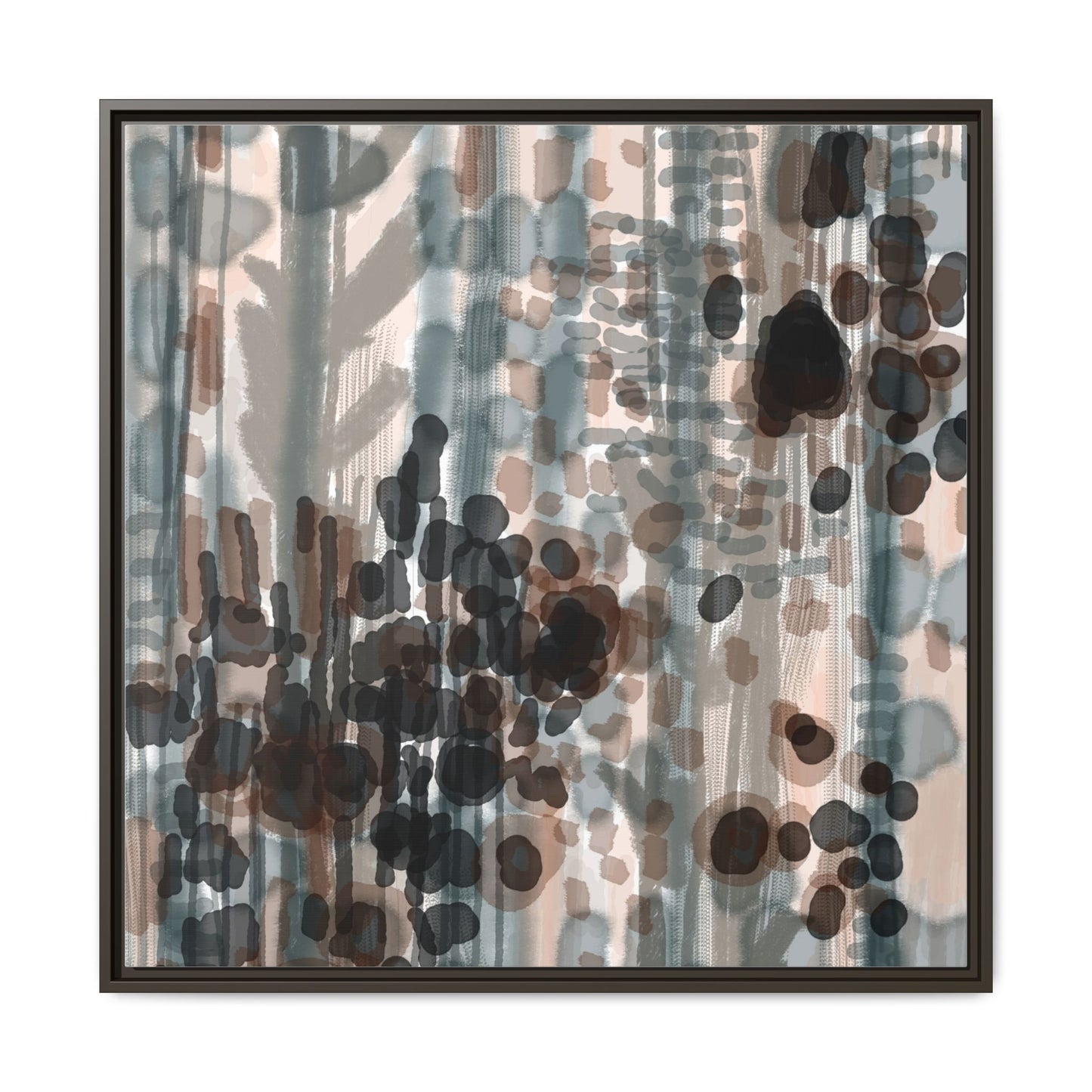 Vleken by an unknown artist Framed Canvas Art