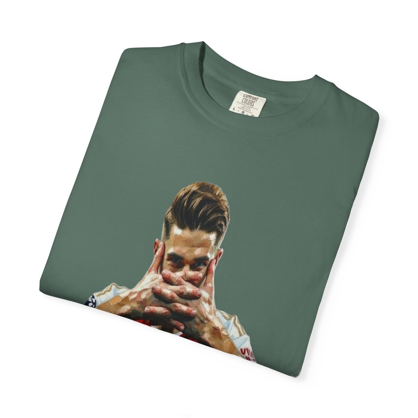 Soccer Celebration T-Shirt — Emirates 'Fly Better' Jersey Design